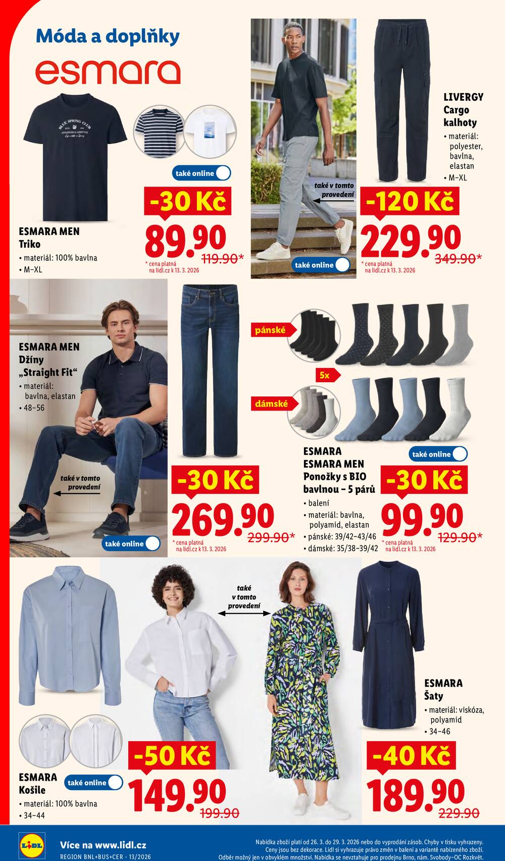 Lidl Čtvrtek od 26.3. do 29.3.2026