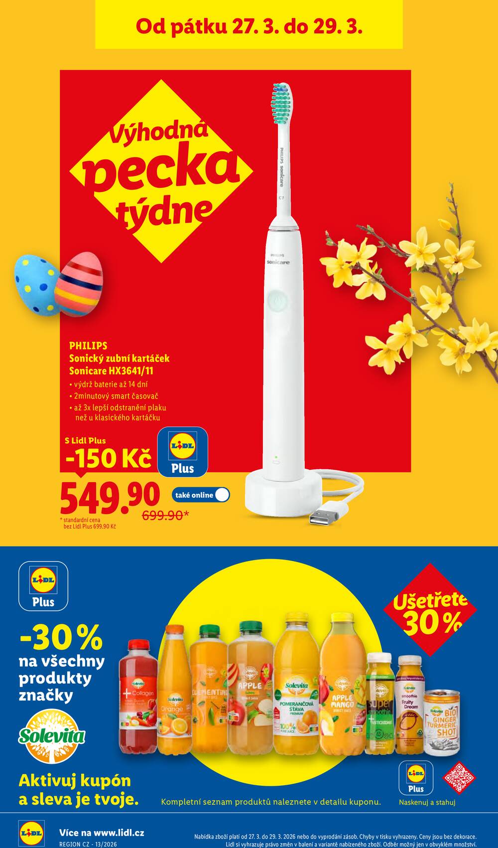 Lidl Čtvrtek od 26.3. do 29.3.2026