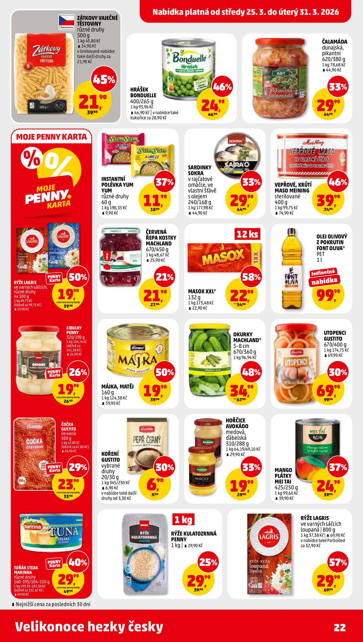 Penny Market od 25.3. do 30.3.2026 strana 22
