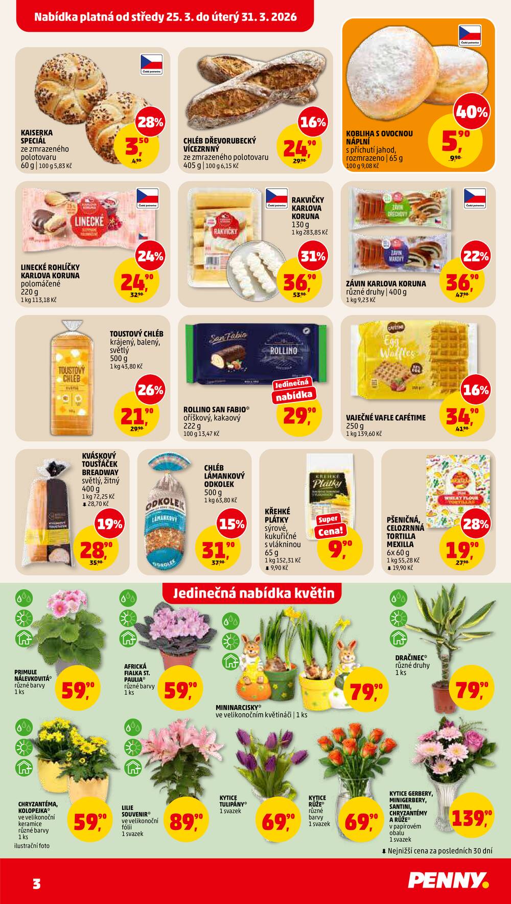 Penny Market od 25.3. do 30.3.2026