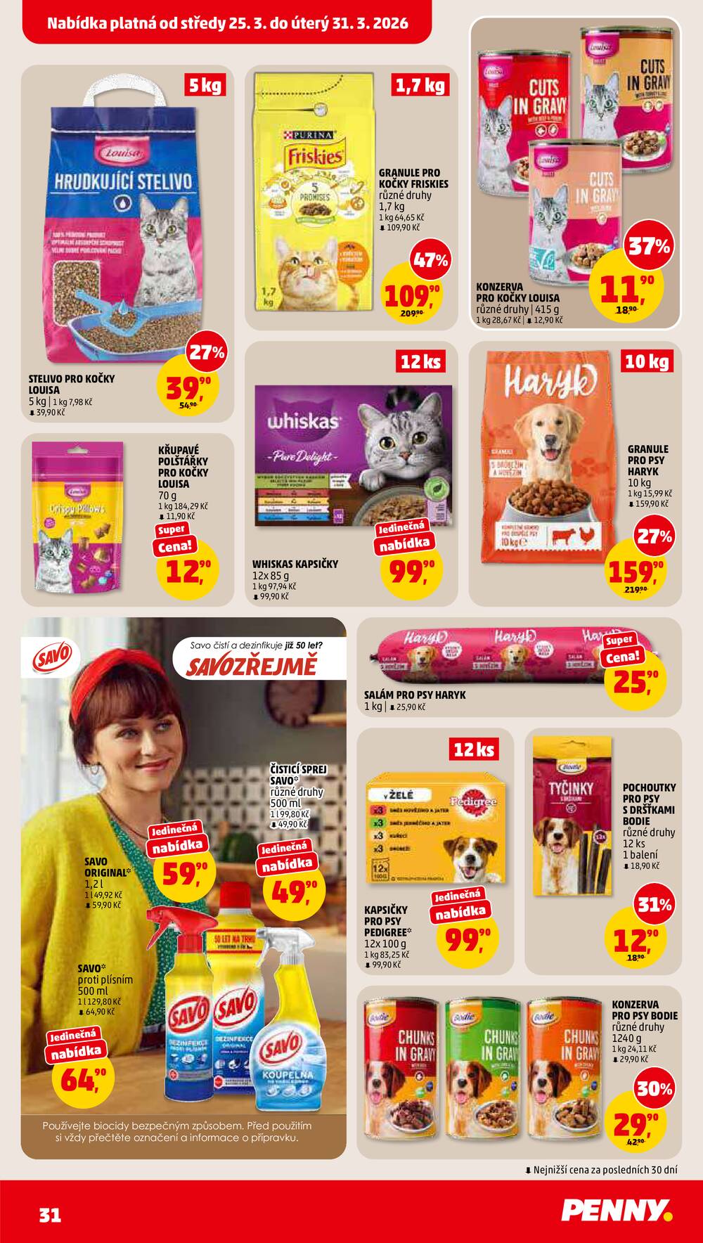 Penny Market od 25.3. do 30.3.2026