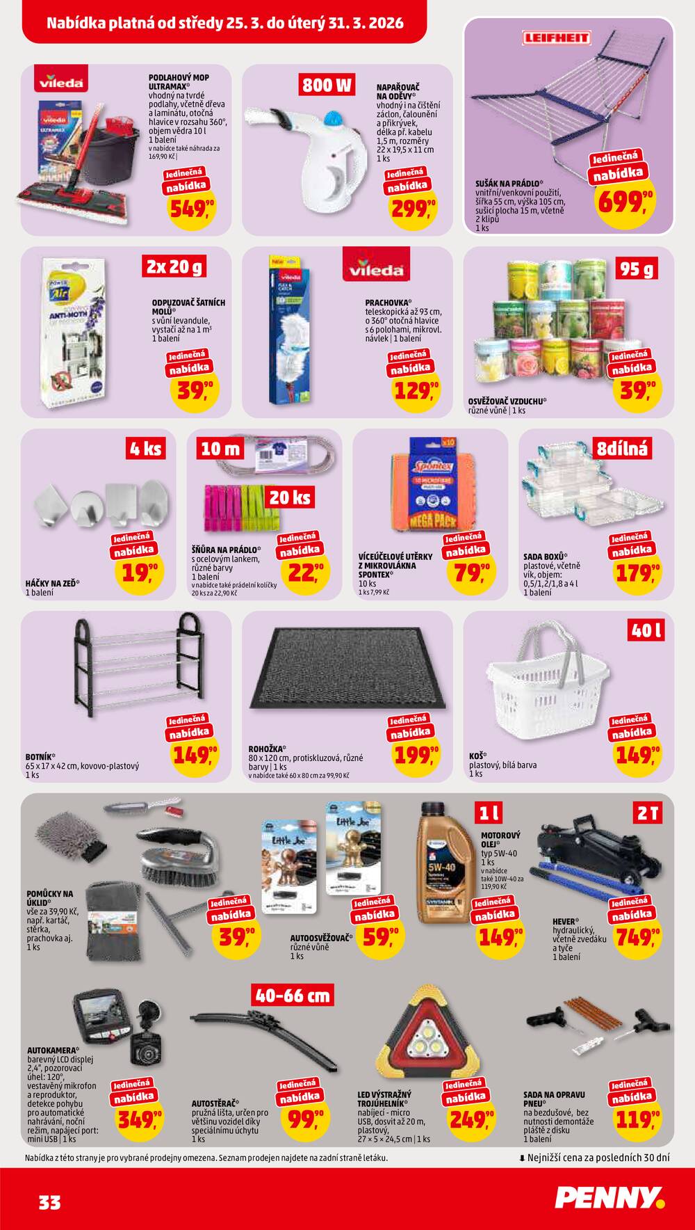 Penny Market od 25.3. do 30.3.2026