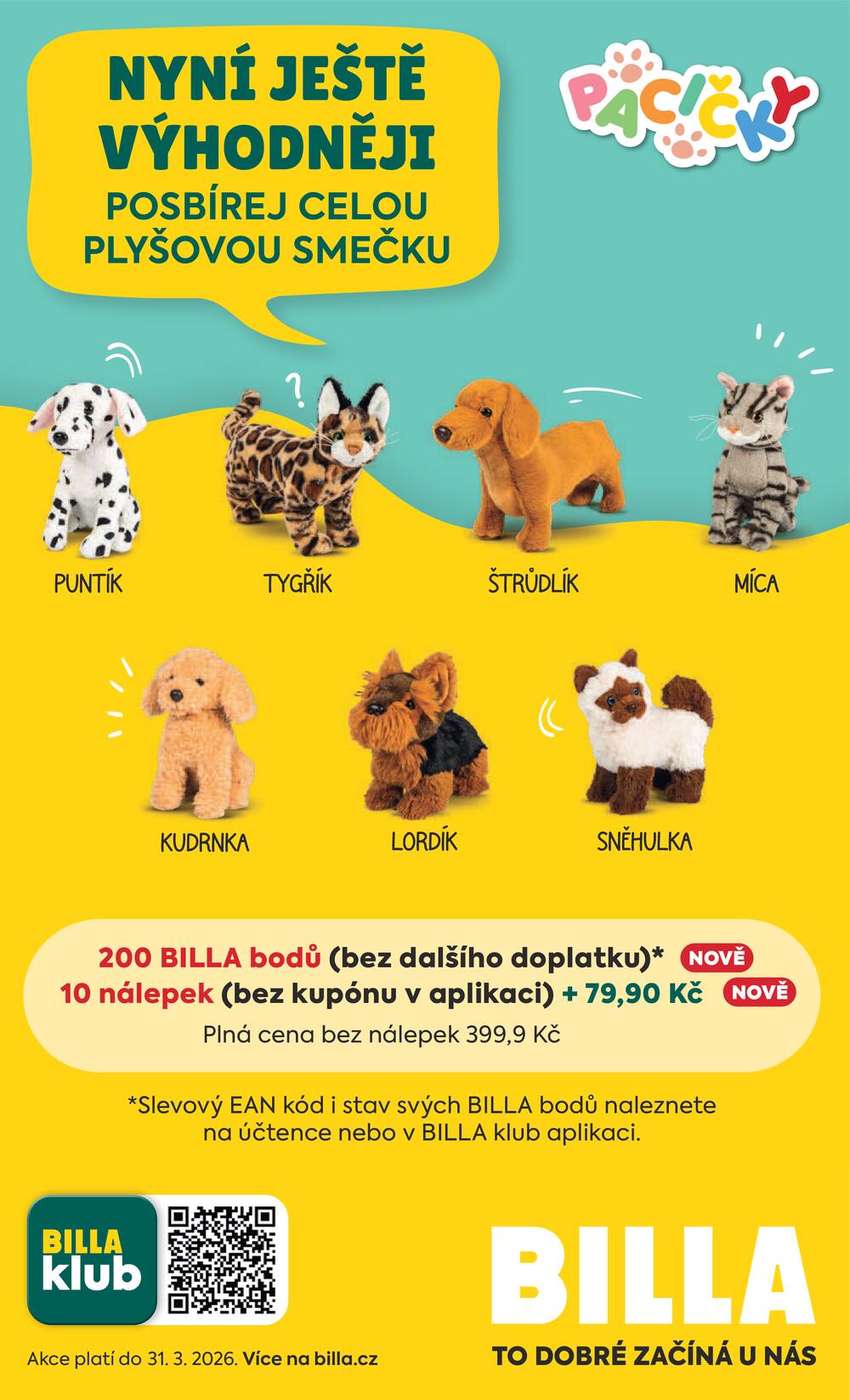 BILLA od 25.3. do 31.3.2026