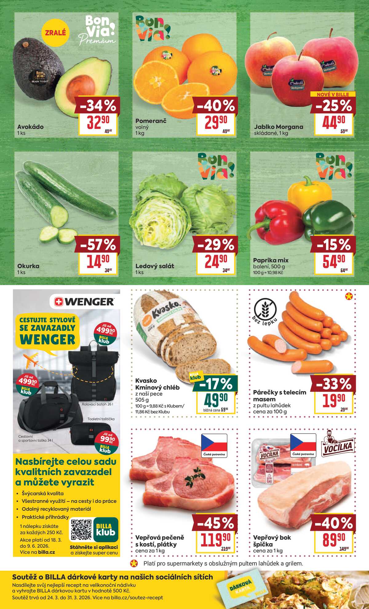 BILLA malý leták od 25.3. do 31.3.2026 strana 2