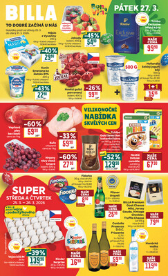 BILLA malý leták od 25.3. do 31.3.2026