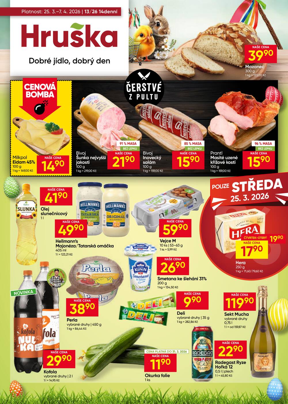 Hruška od 25.3. do 7.4.2026