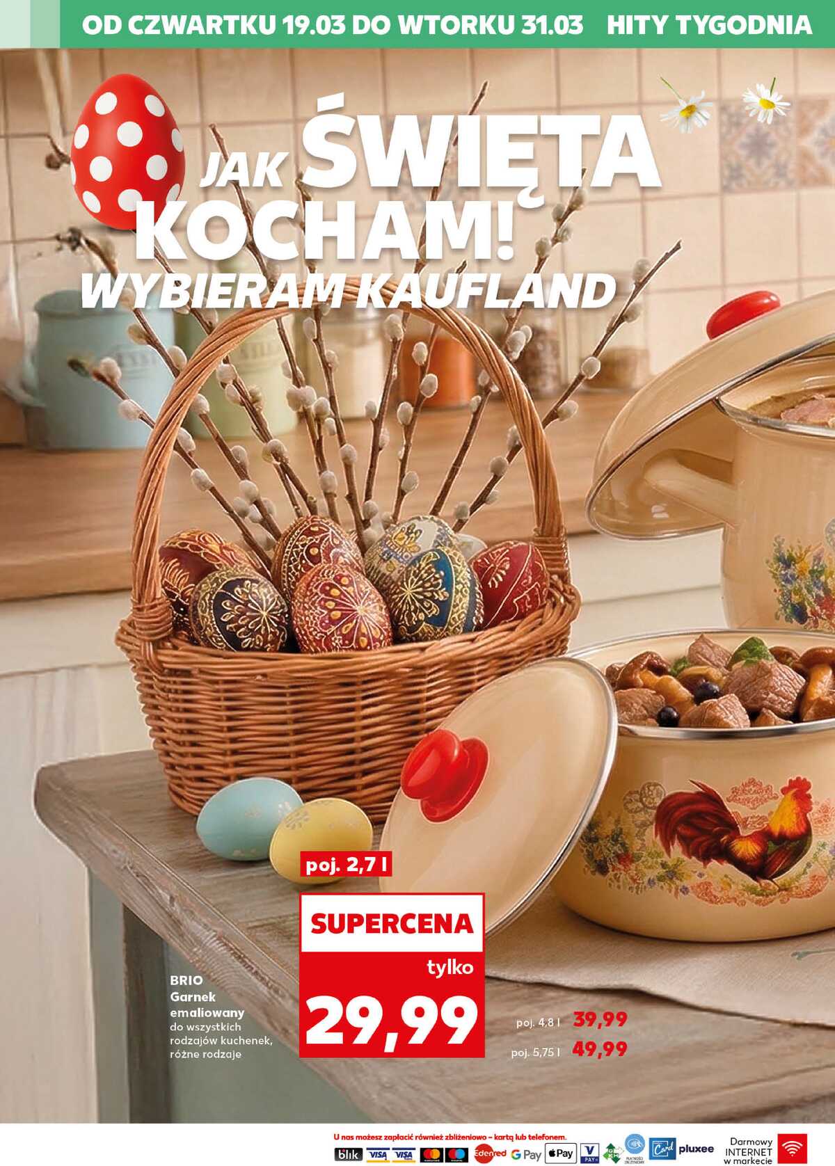 Leták Kaufland Polsko 19.3.-31.3.2026 strana 2