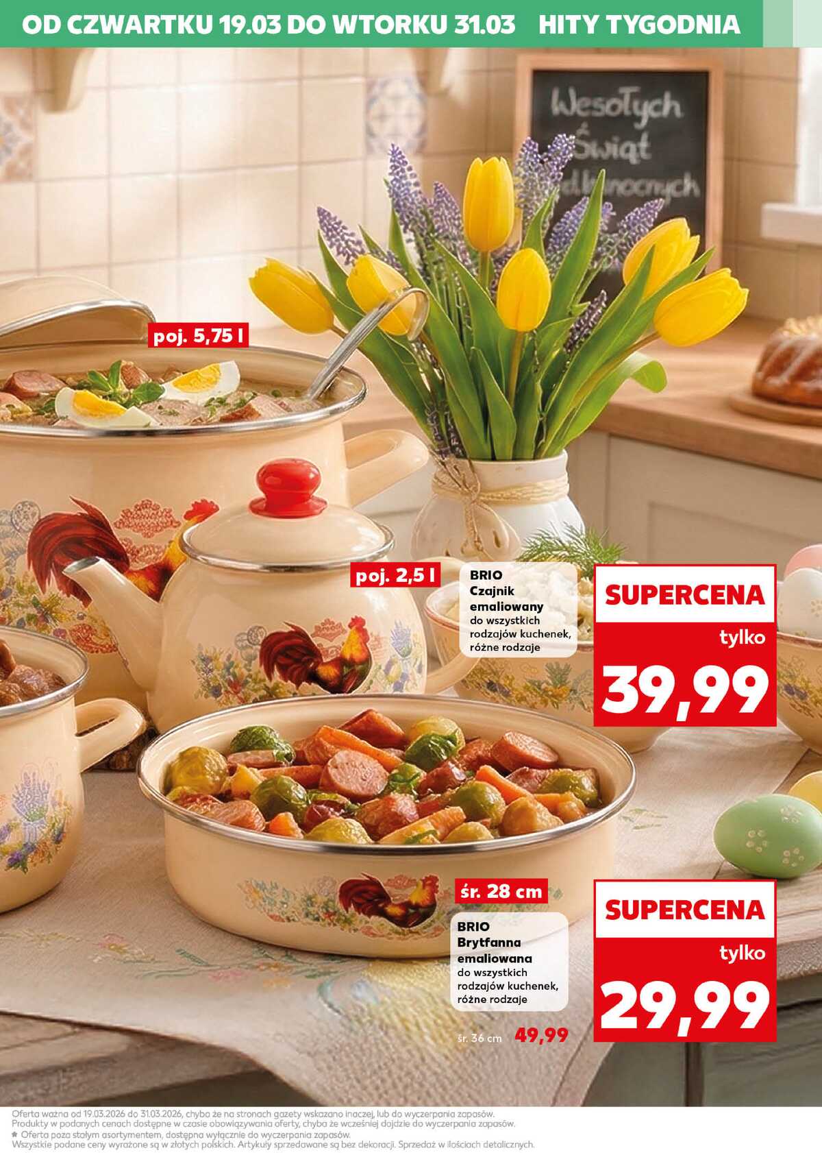 Leták Kaufland Polsko 19.3.-31.3.2026 strana 3