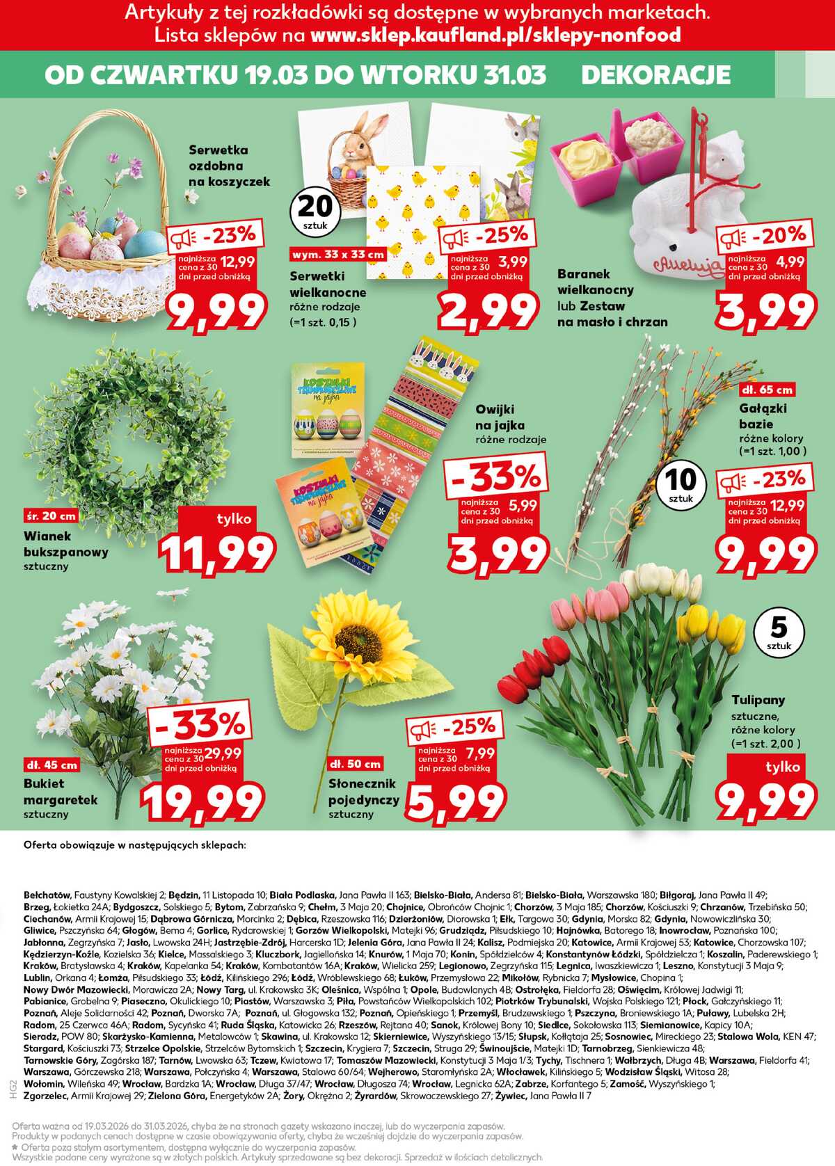 Leták Kaufland Polsko 19.3.-31.3.2026 strana 15