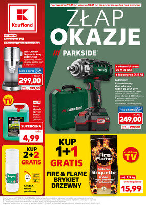 Leták Kaufland Polsko 19.3.-31.3.2026