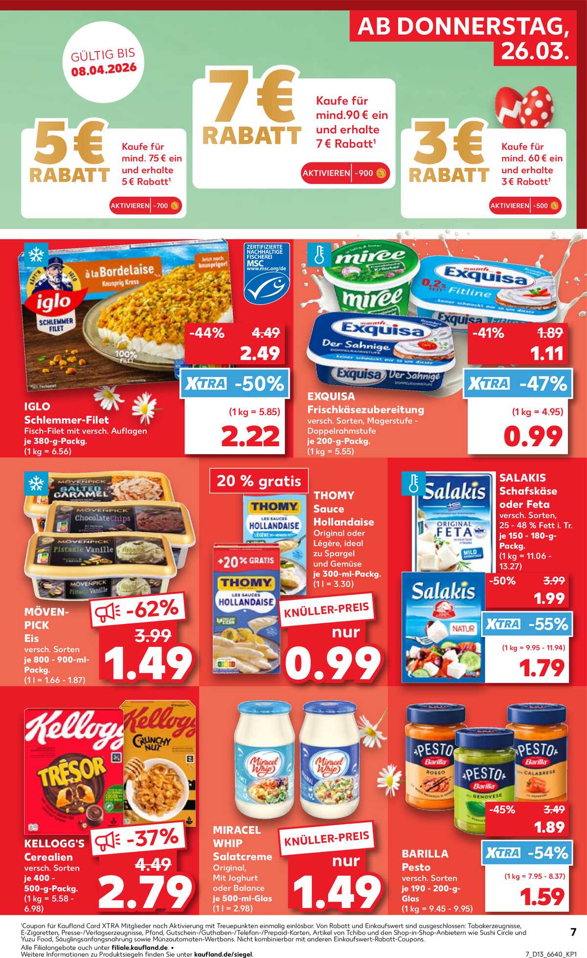Leták Kaufland Německo 26.3.-1.4.2026 strana 7