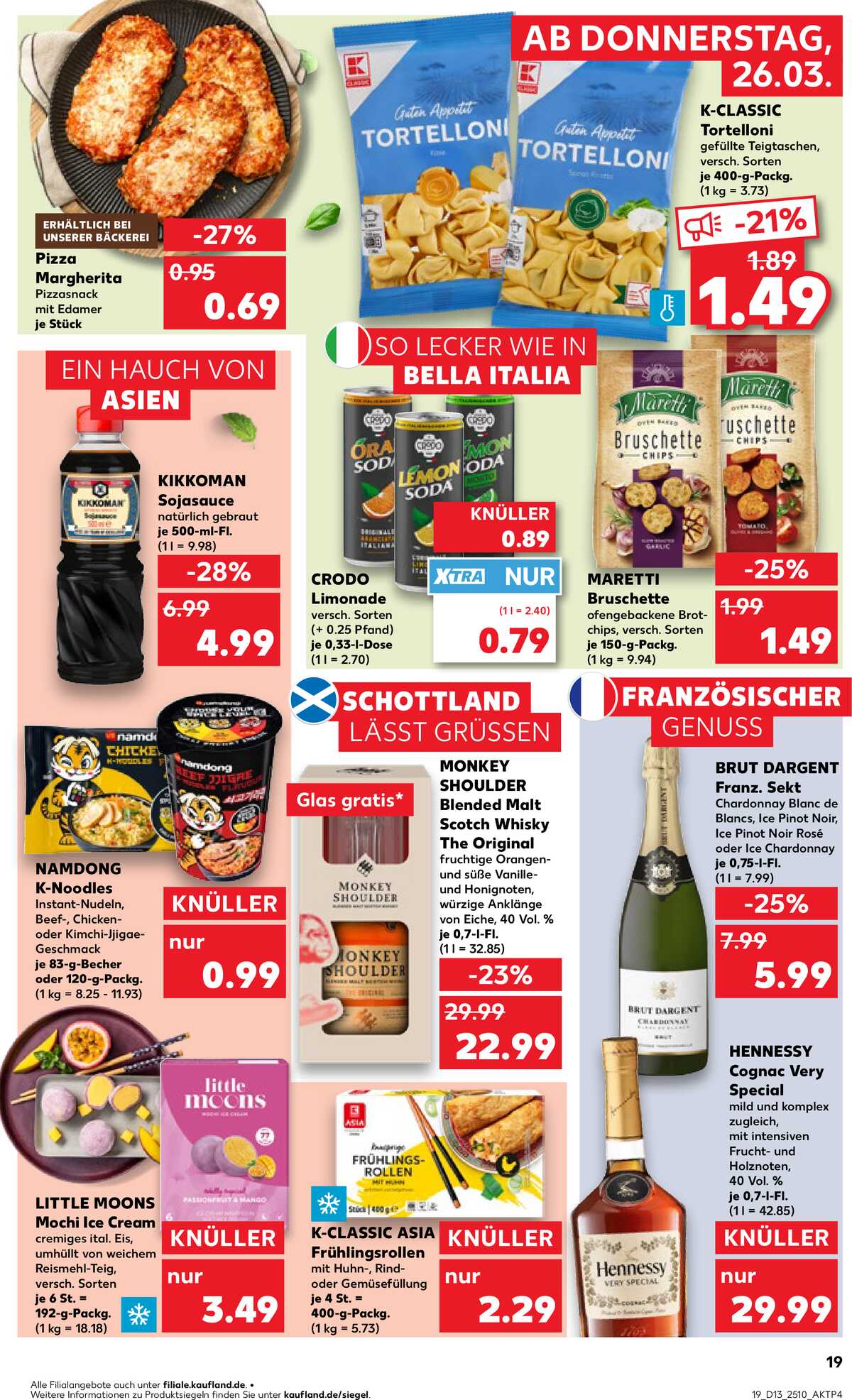 Leták Kaufland Německo 26.3.-1.4.2026 strana 19