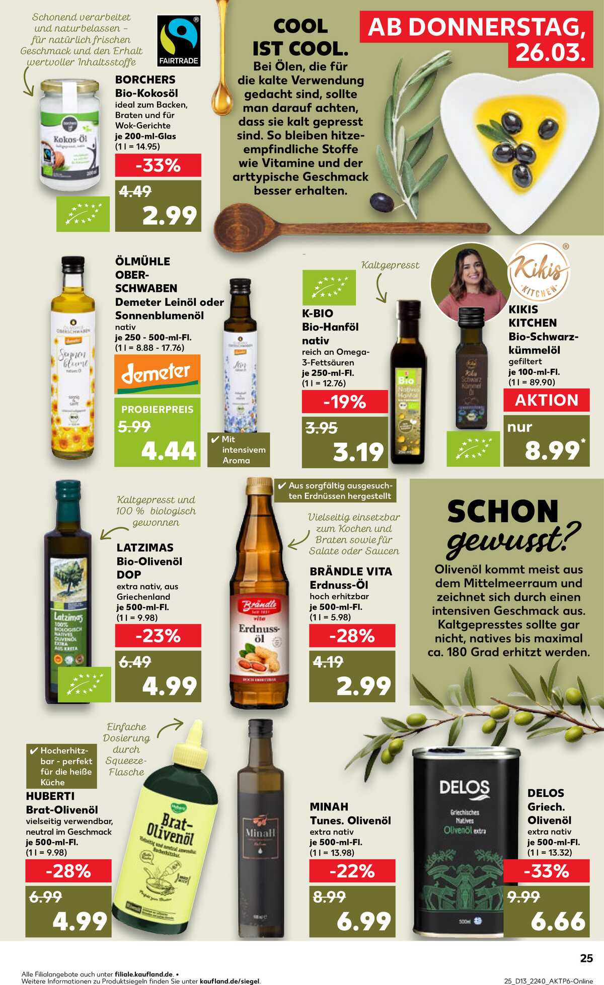 Leták Kaufland Německo 26.3.-1.4.2026 strana 25