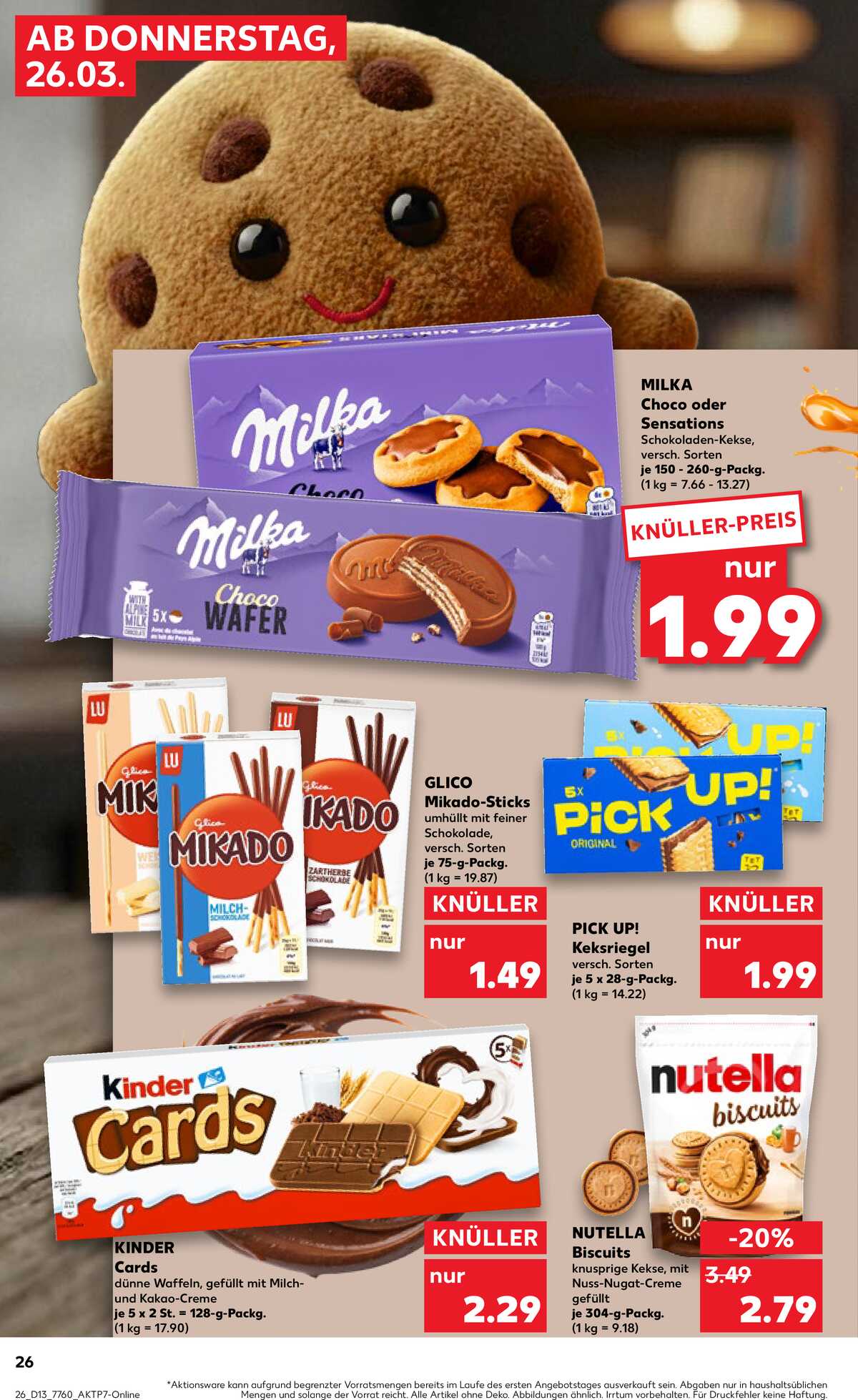 Leták Kaufland Německo 26.3.-1.4.2026 strana 26