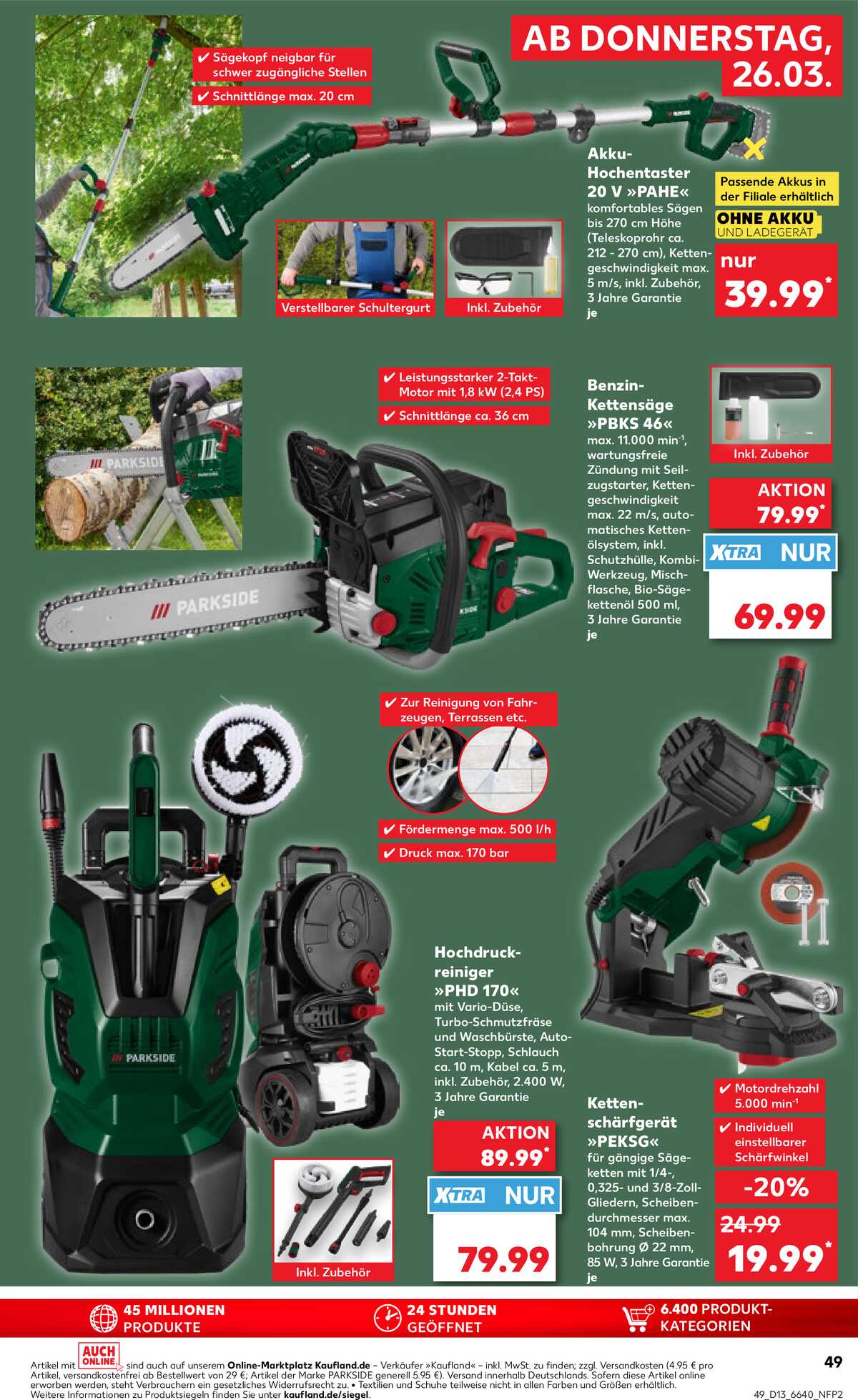 Leták Kaufland Německo 26.3.-1.4.2026 strana 49