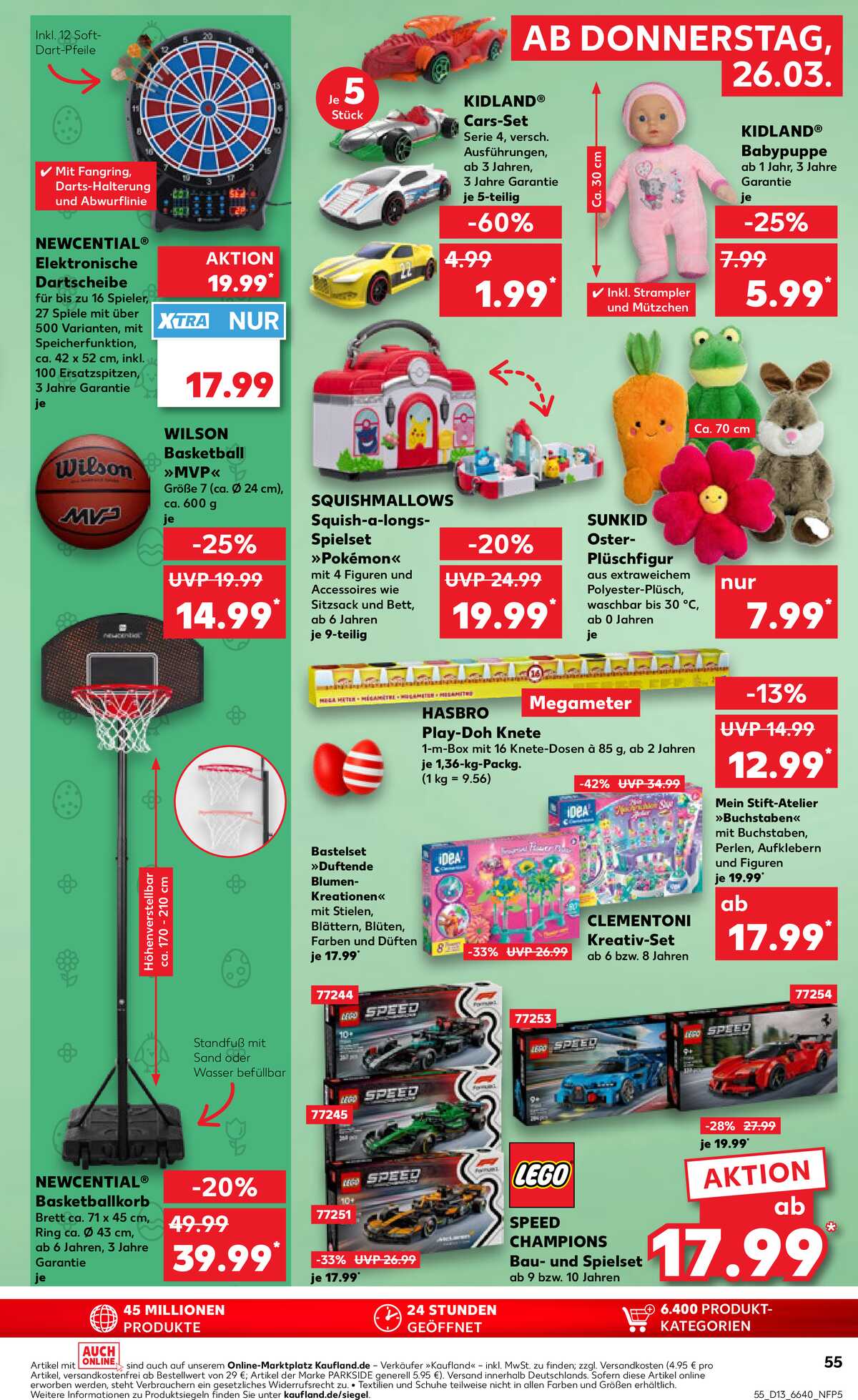 Leták Kaufland Německo 26.3.-1.4.2026 strana 55