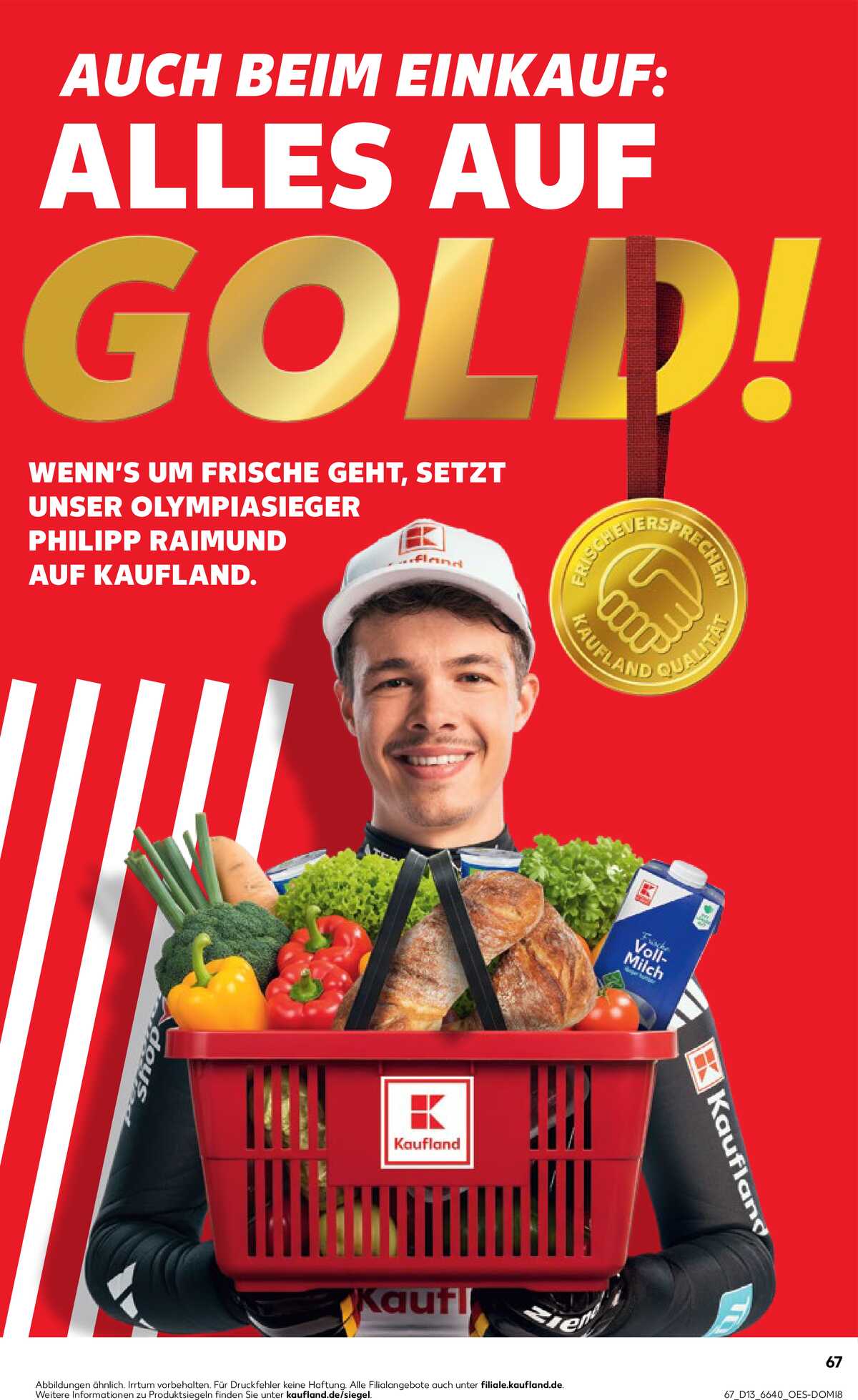 Leták Kaufland Německo 26.3.-1.4.2026 strana 67