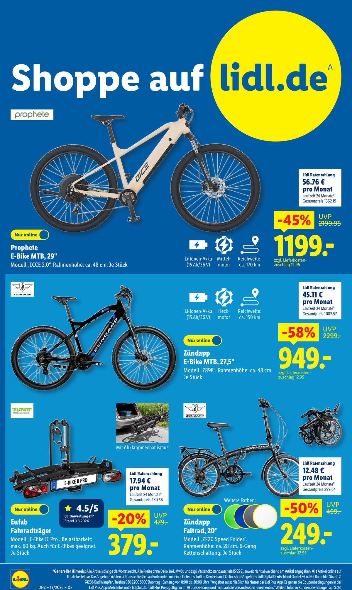 Leták Lidl Německo 23.3.-28.3.2026 strana 6