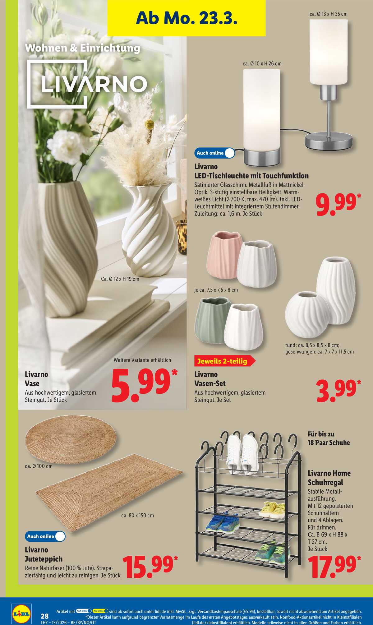 Leták Lidl Německo 23.3.-28.3.2026 strana 48