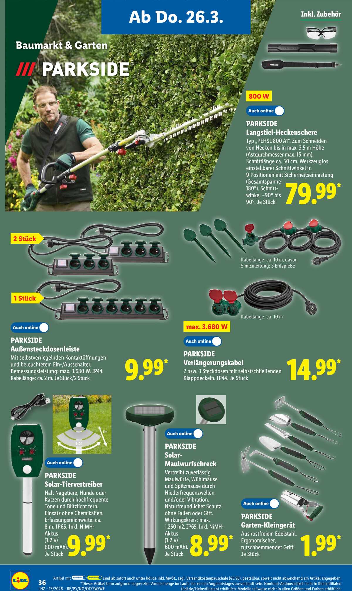 Leták Lidl Německo 23.3.-28.3.2026 strana 56