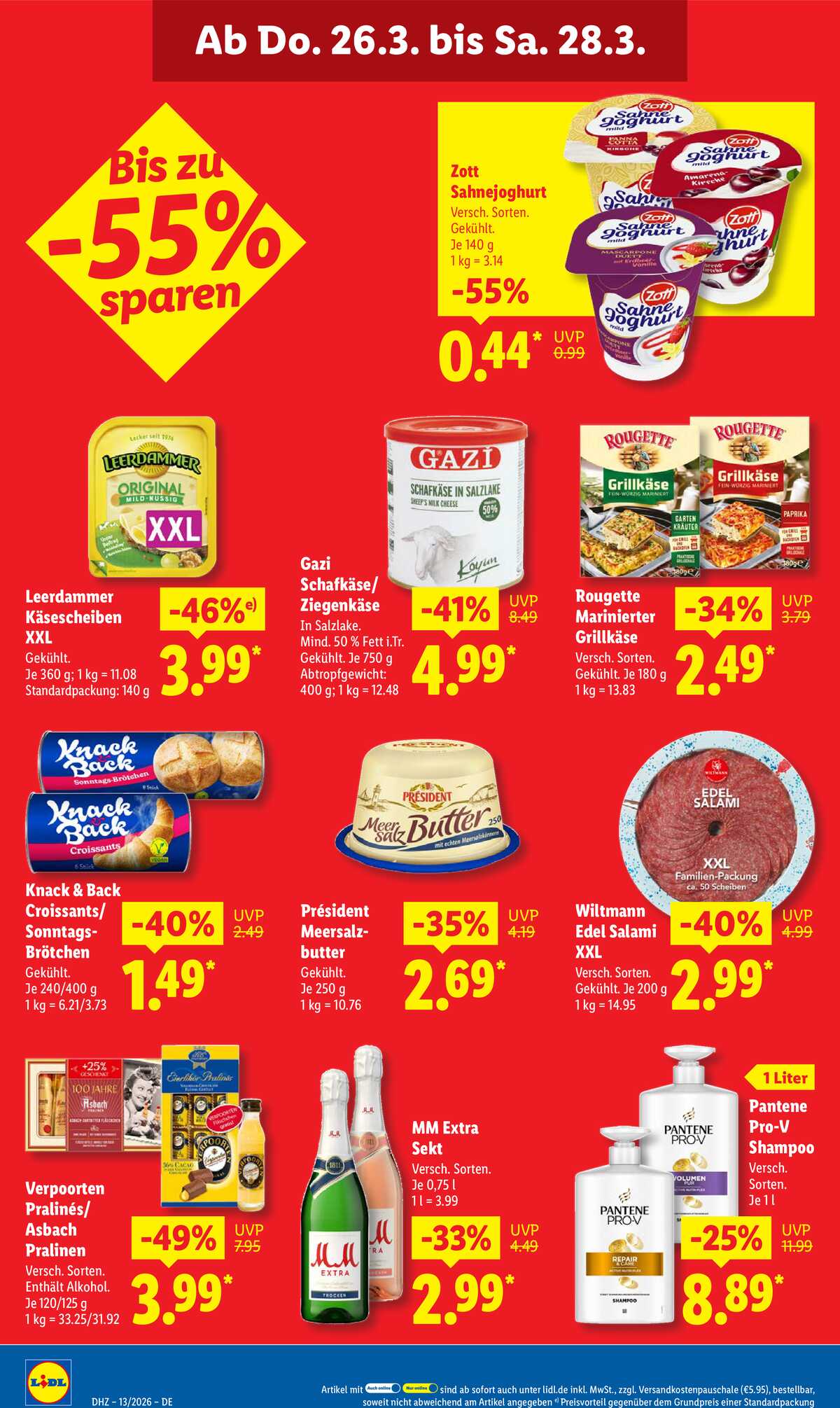 Leták Lidl Německo 23.3.-28.3.2026 strana 70