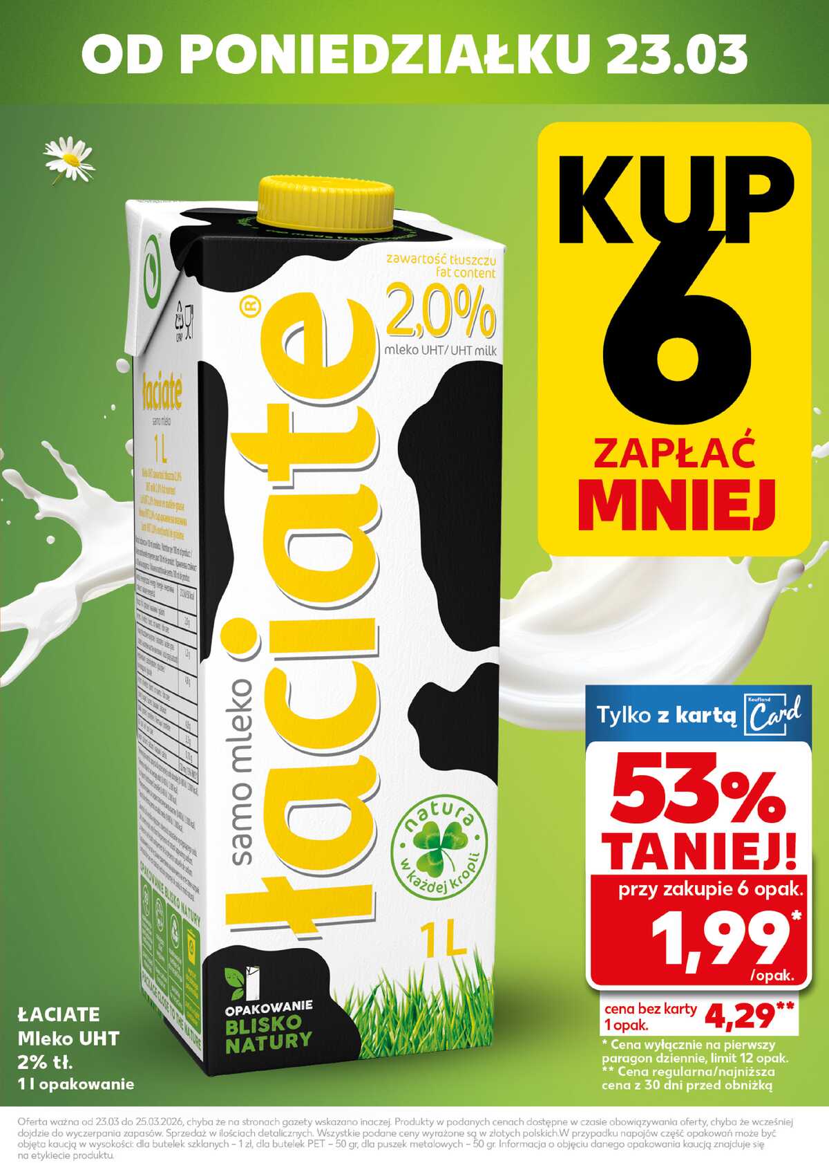 Leták Kaufland Polsko 23.3.-25.3.2026 - Silný start strana 3