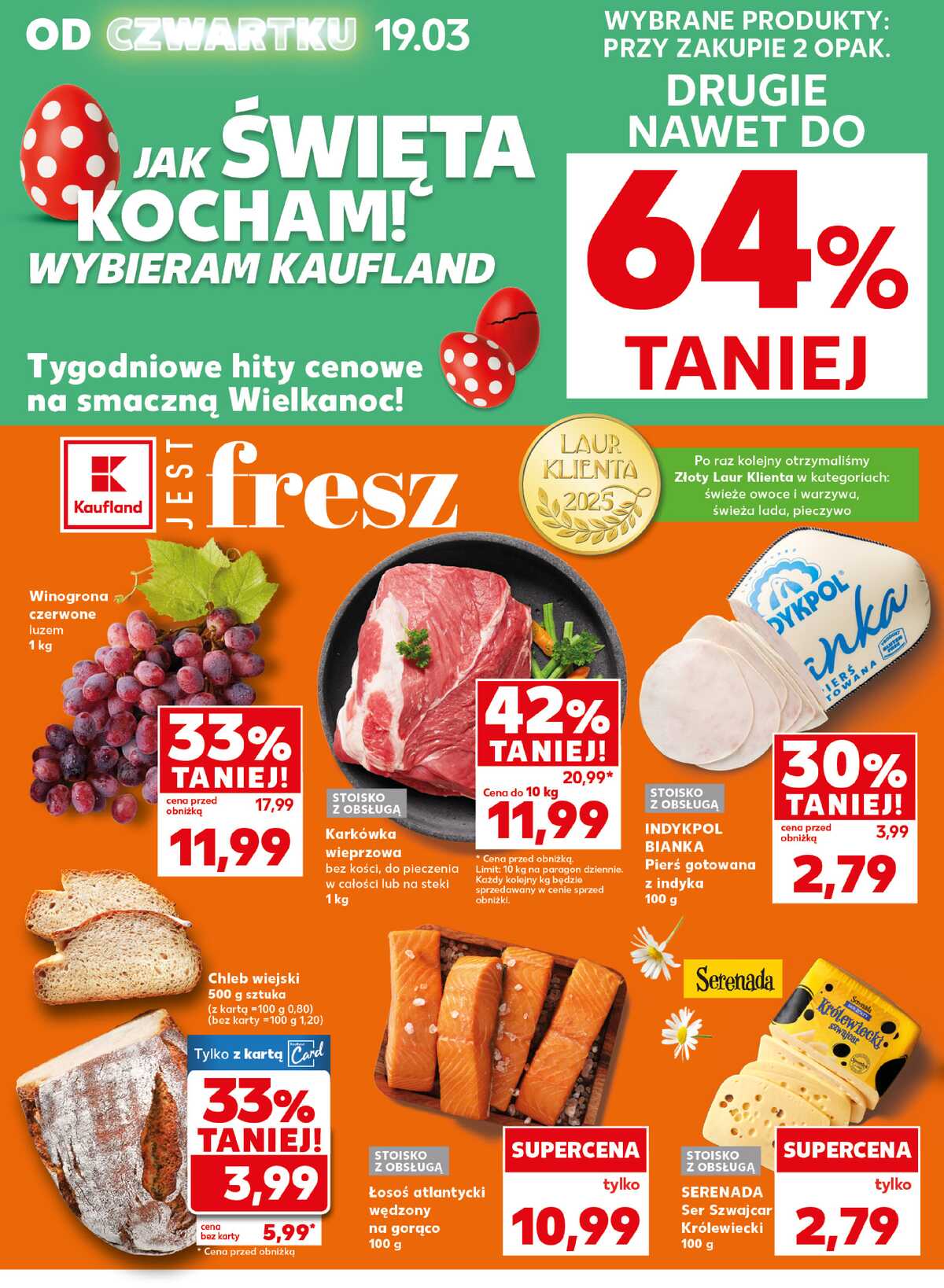 Leták Kaufland Polsko 23.3.-25.3.2026 - Silný start strana 6