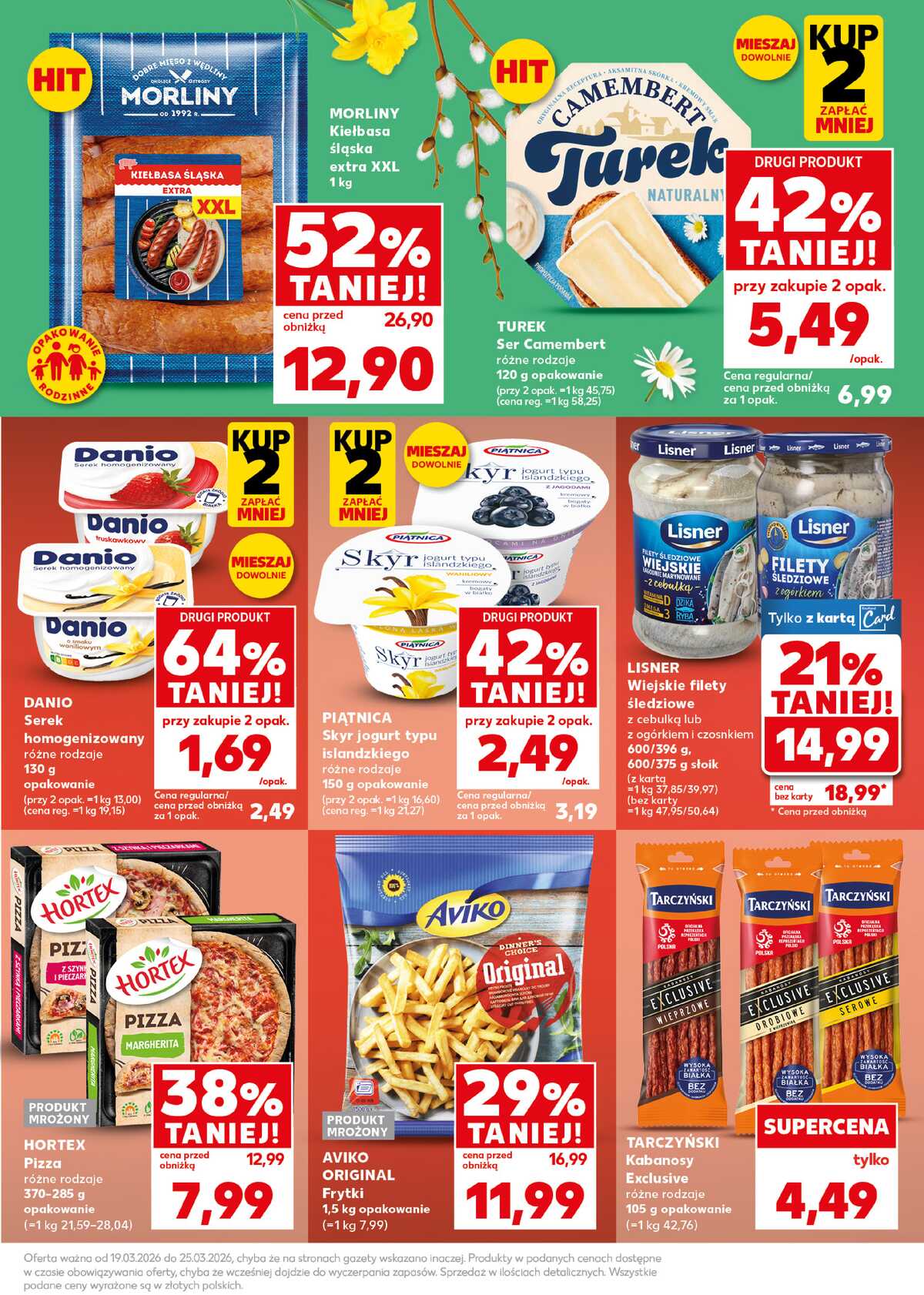 Leták Kaufland Polsko 23.3.-25.3.2026 - Silný start strana 7