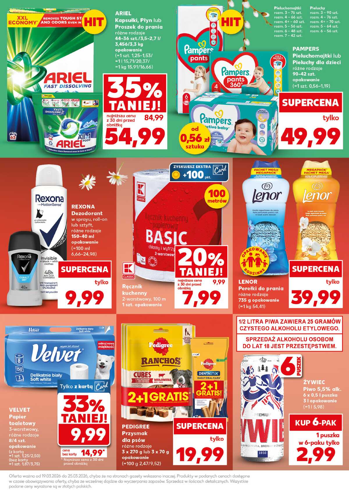 Leták Kaufland Polsko 23.3.-25.3.2026 - Silný start strana 9