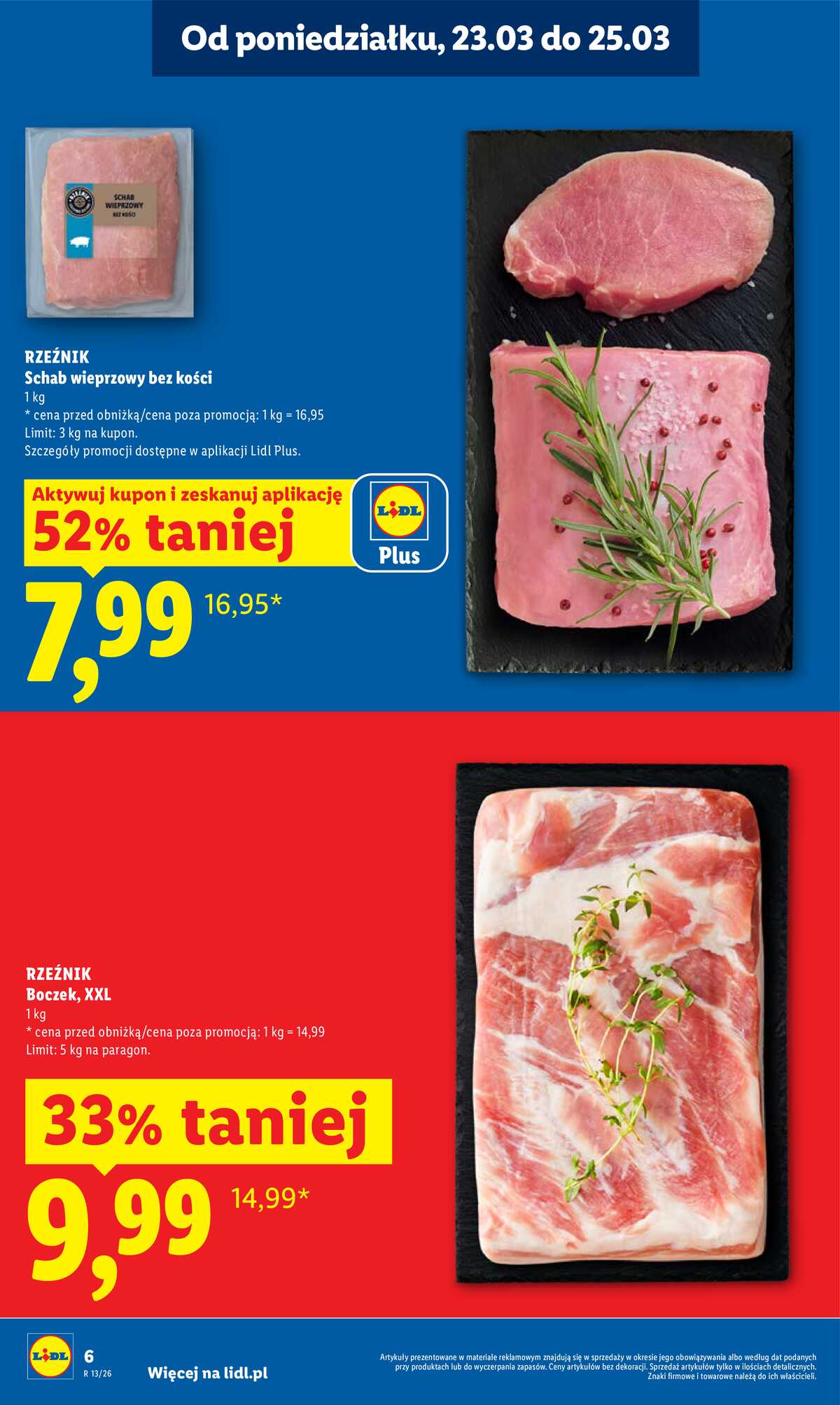 Leták Lidl Polsko 23.3.-25.3.2026 - Zpravodaj platný od 23.03 do 25.03 strana 6