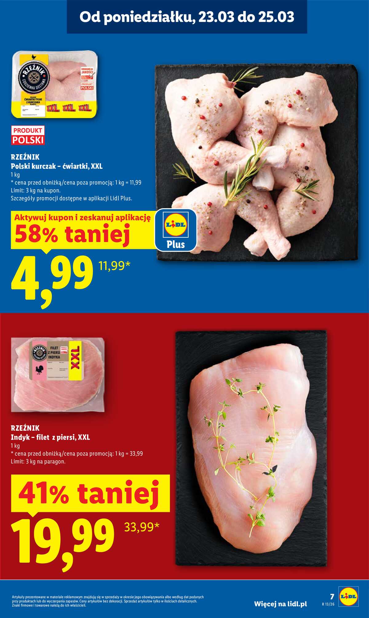 Leták Lidl Polsko 23.3.-25.3.2026 - Zpravodaj platný od 23.03 do 25.03 strana 7