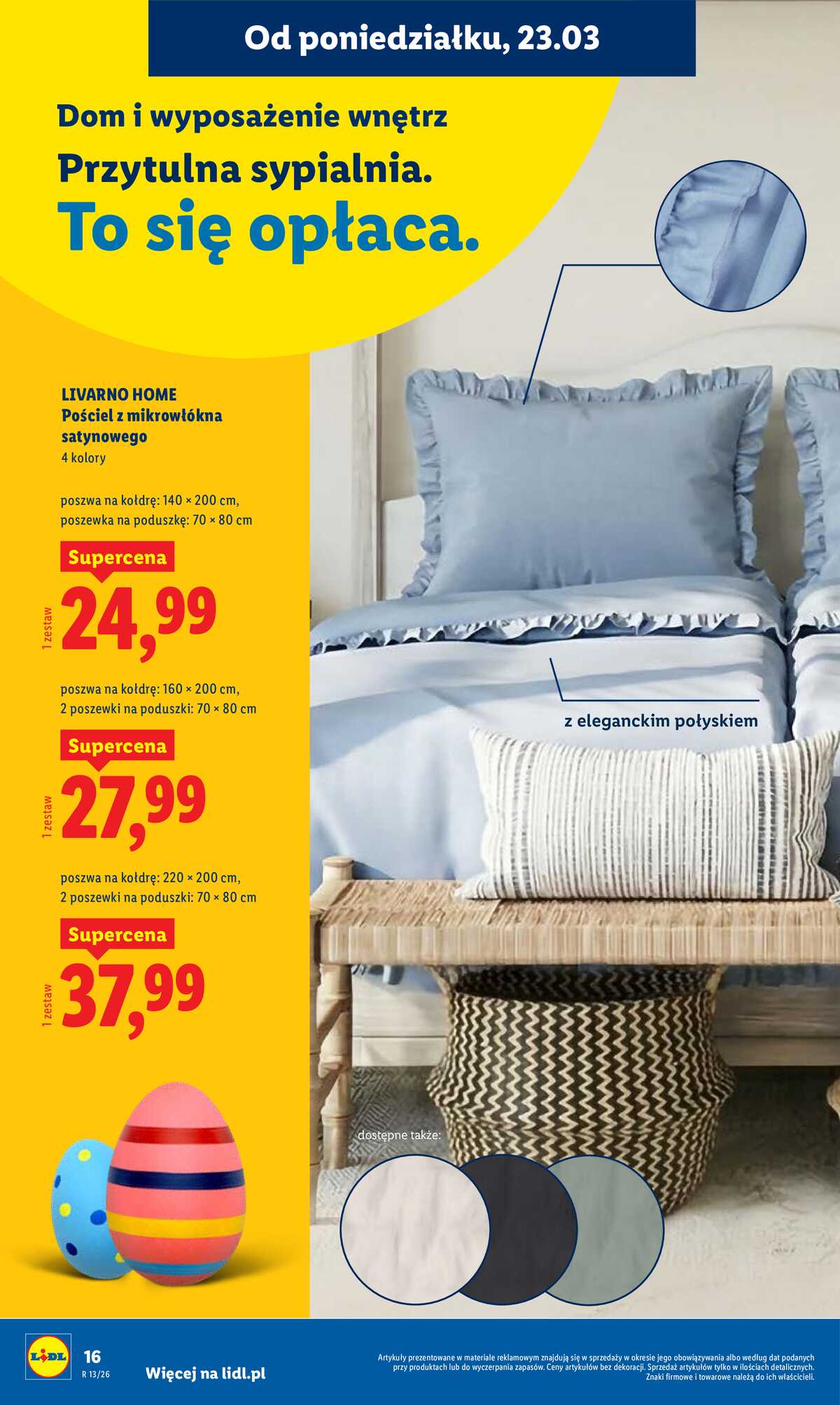 Leták Lidl Polsko 23.3.-25.3.2026 - Zpravodaj platný od 23.03 do 25.03 strana 14