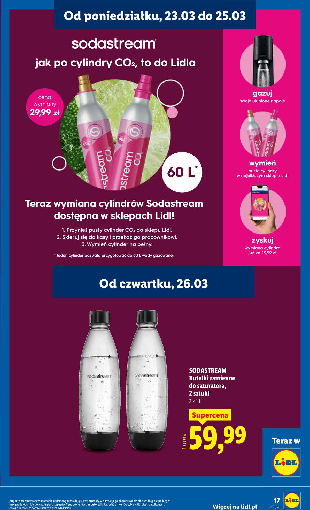 Leták Lidl Polsko 23.3.-25.3.2026 - Zpravodaj platný od 23.03 do 25.03 strana 17