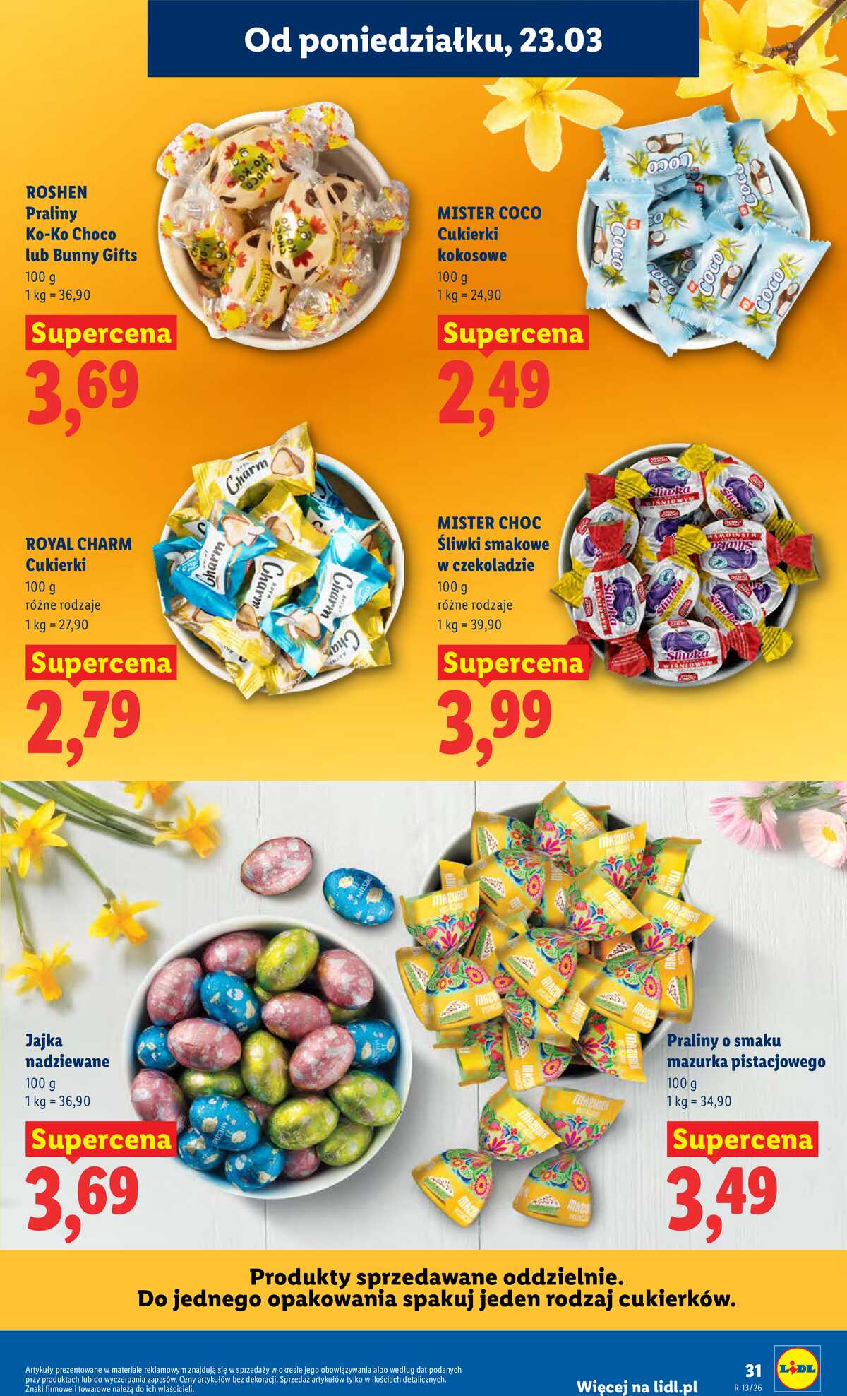 Leták Lidl Polsko 23.3.-25.3.2026 - Zpravodaj platný od 23.03 do 25.03 strana 31