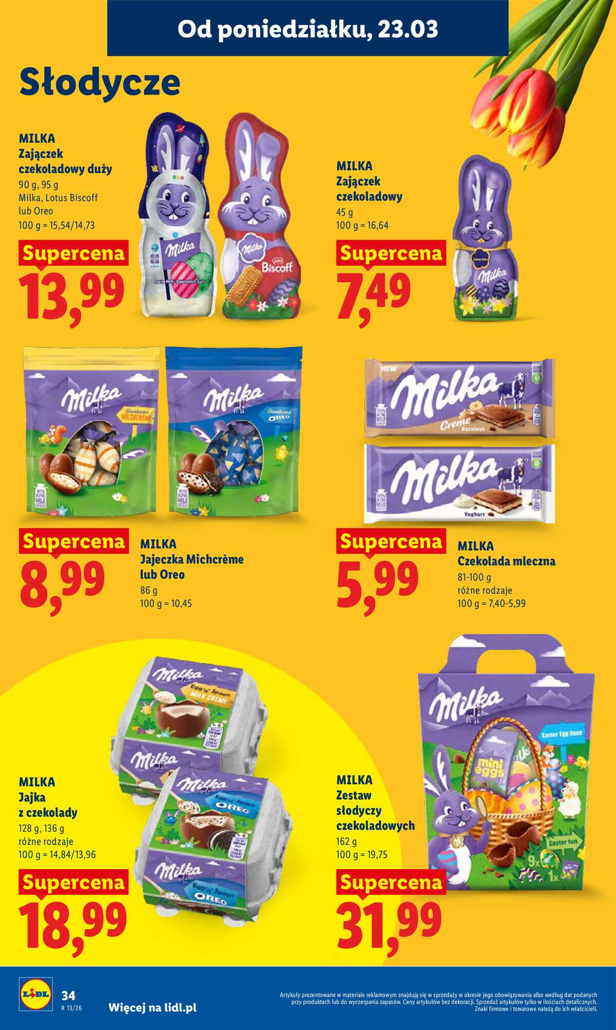 Leták Lidl Polsko 23.3.-25.3.2026 - Zpravodaj platný od 23.03 do 25.03 strana 34