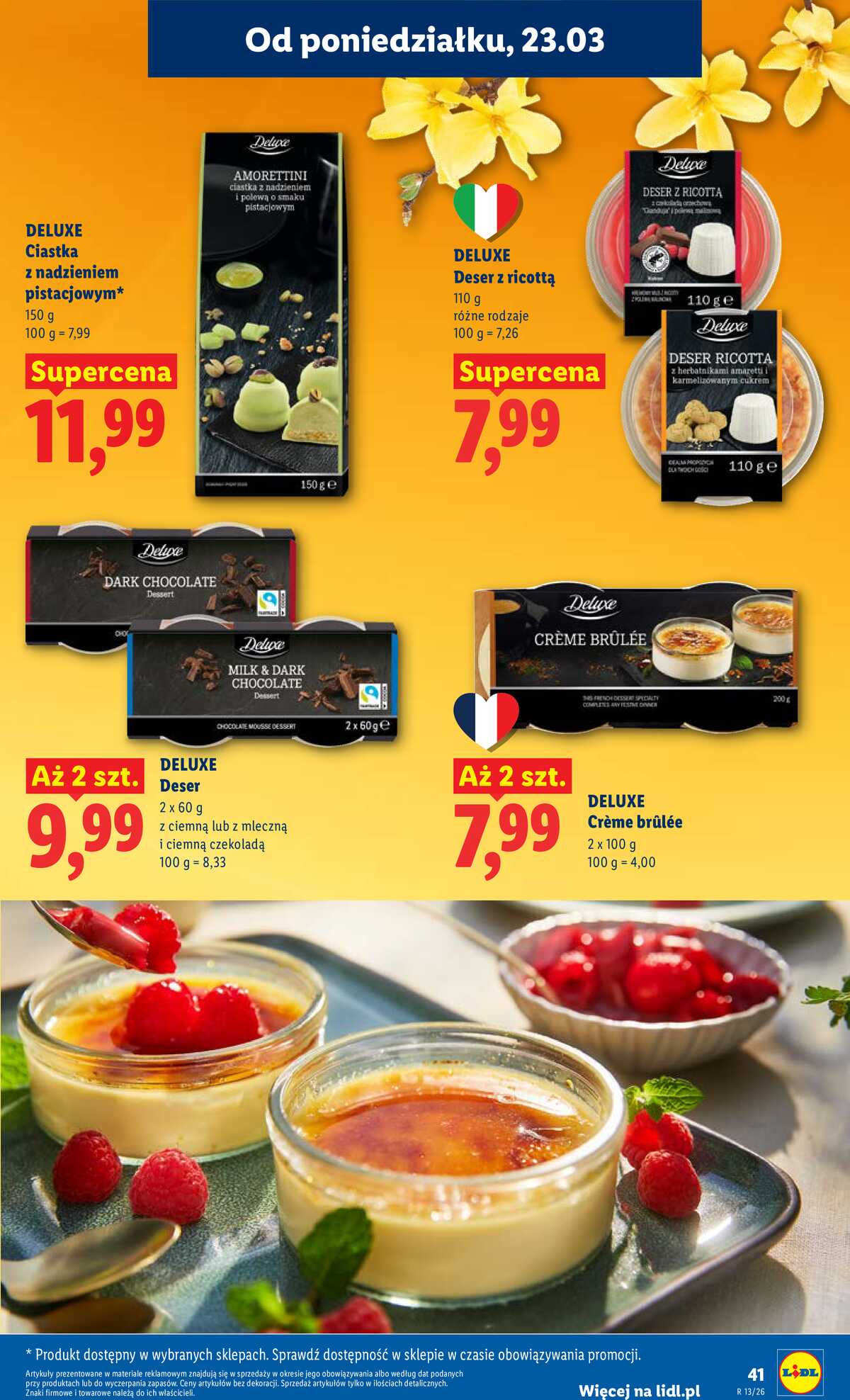 Leták Lidl Polsko 23.3.-25.3.2026 - Zpravodaj platný od 23.03 do 25.03 strana 41