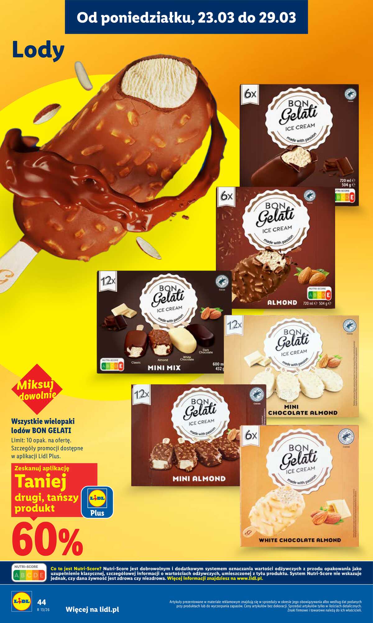 Leták Lidl Polsko 23.3.-25.3.2026 - Zpravodaj platný od 23.03 do 25.03 strana 44