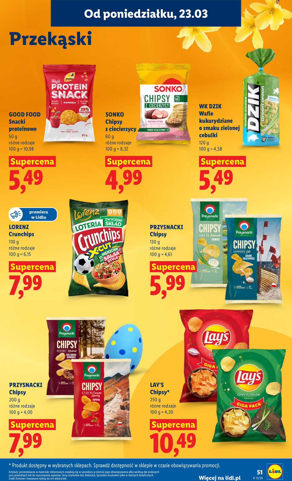 Leták Lidl Polsko 23.3.-25.3.2026 - Zpravodaj platný od 23.03 do 25.03 strana 51