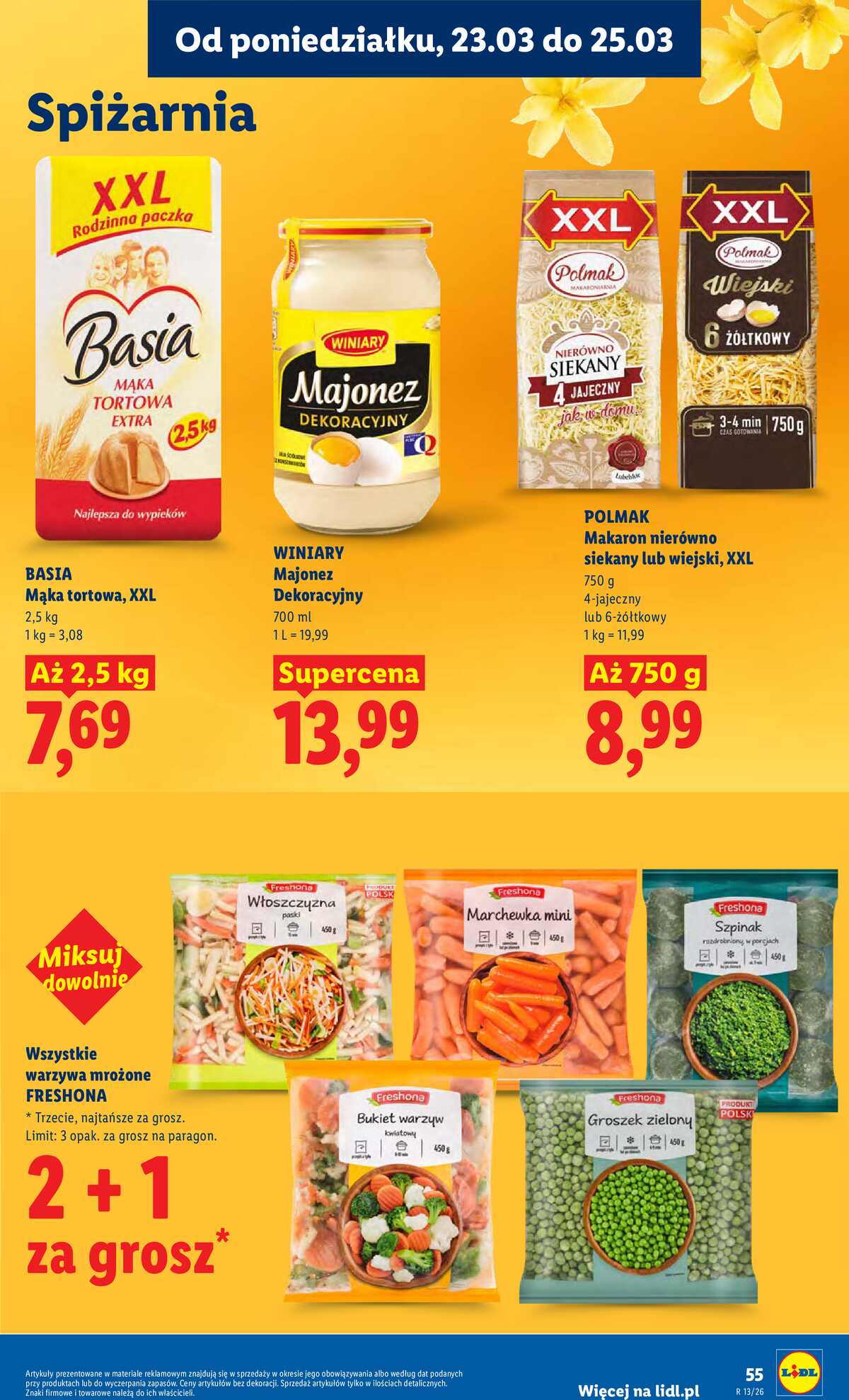 Leták Lidl Polsko 23.3.-25.3.2026 - Zpravodaj platný od 23.03 do 25.03 strana 55