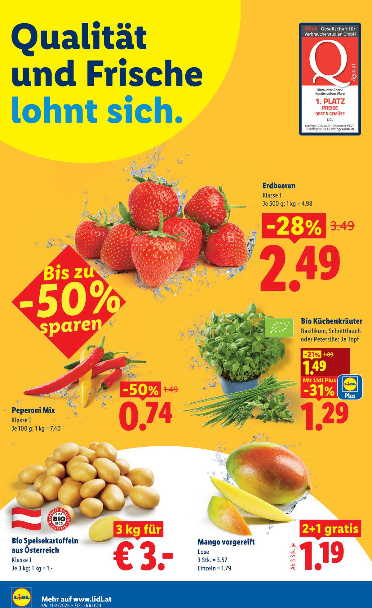 Leták Lidl Rakousko 26.3.-1.4.2026 strana 4