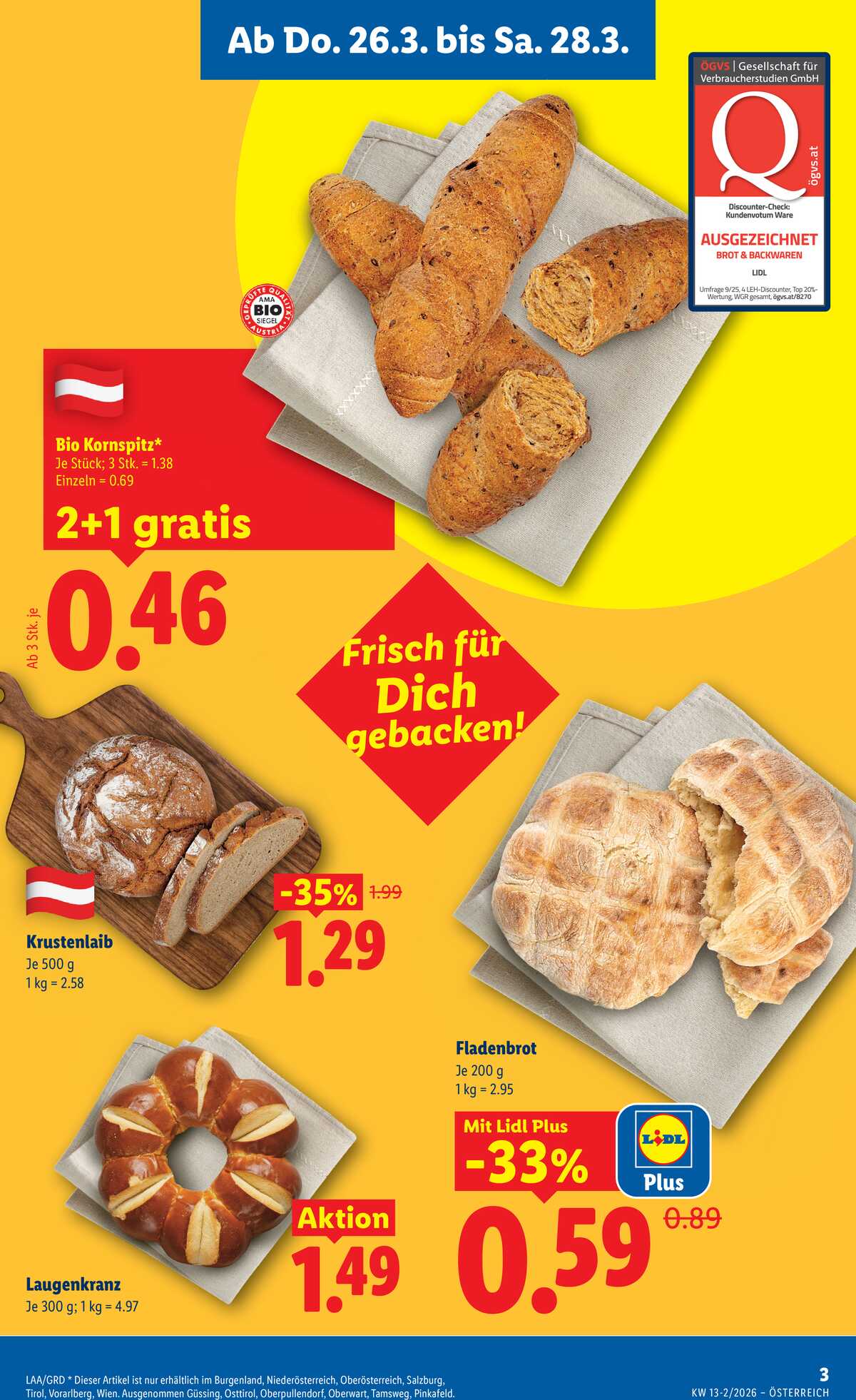 Leták Lidl Rakousko 26.3.-1.4.2026 strana 5