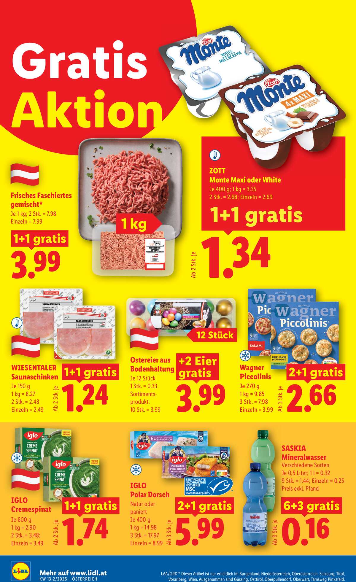 Leták Lidl Rakousko 26.3.-1.4.2026 strana 14