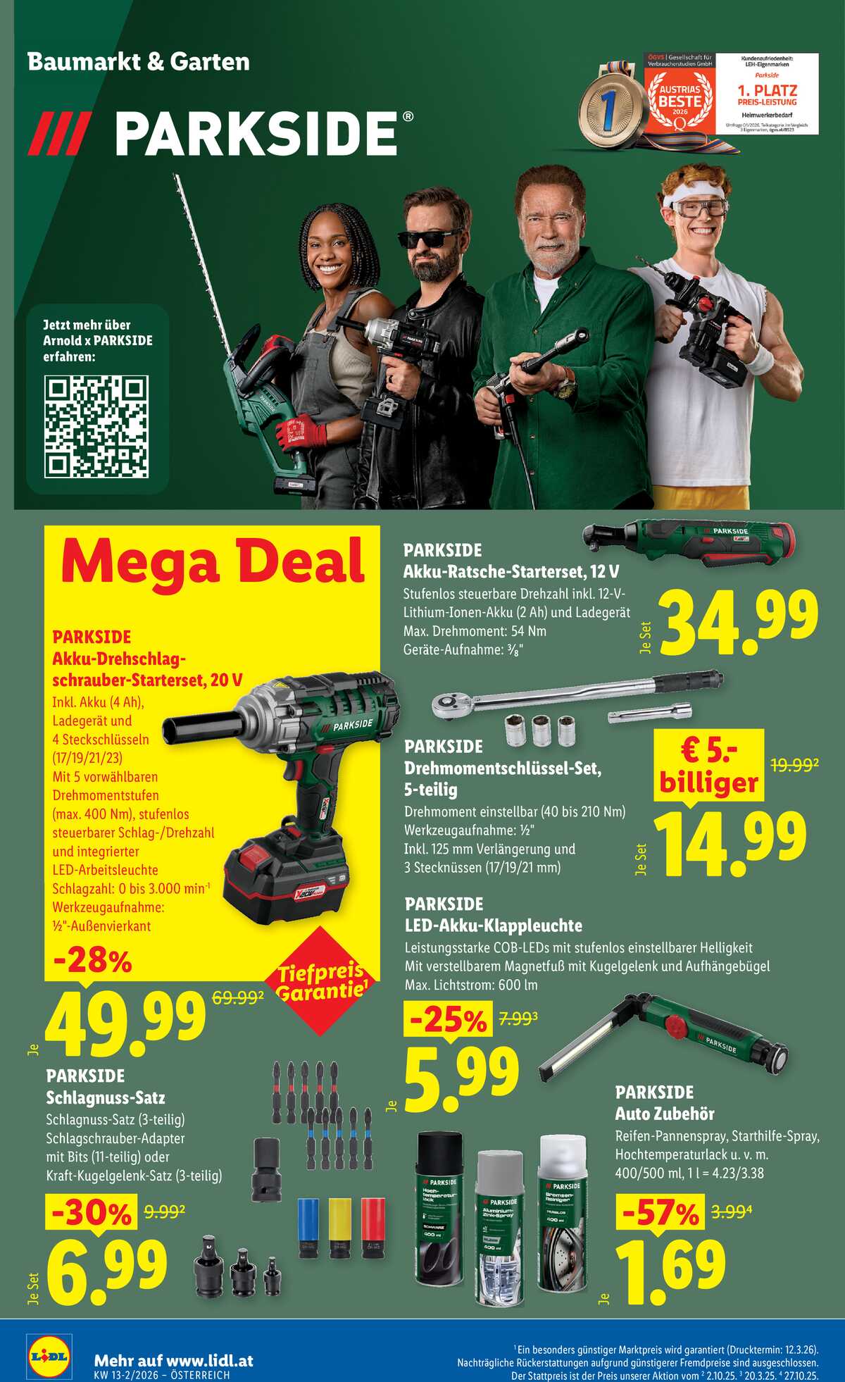 Leták Lidl Rakousko 26.3.-1.4.2026 strana 18