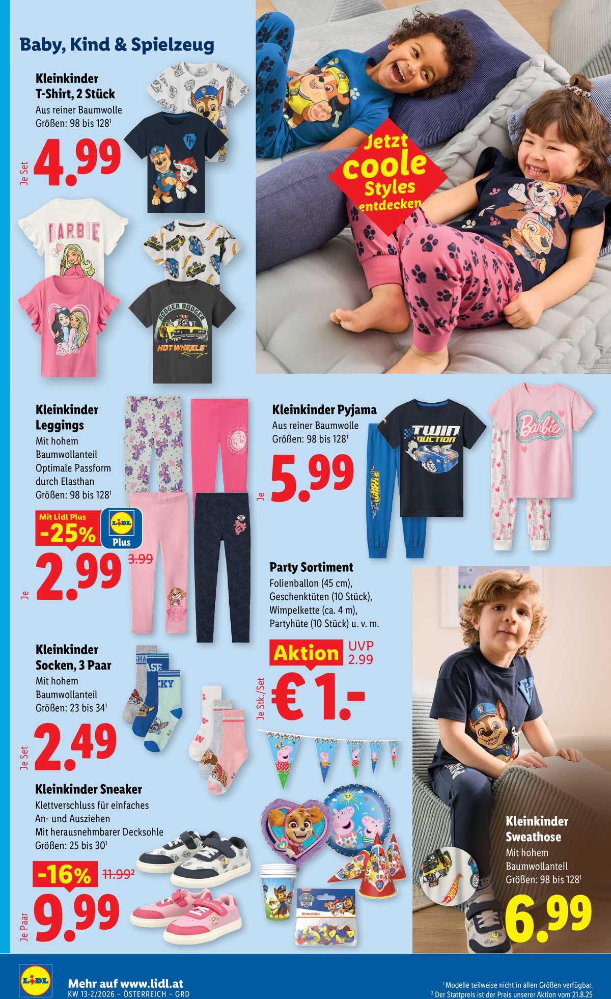 Leták Lidl Rakousko 26.3.-1.4.2026 strana 22