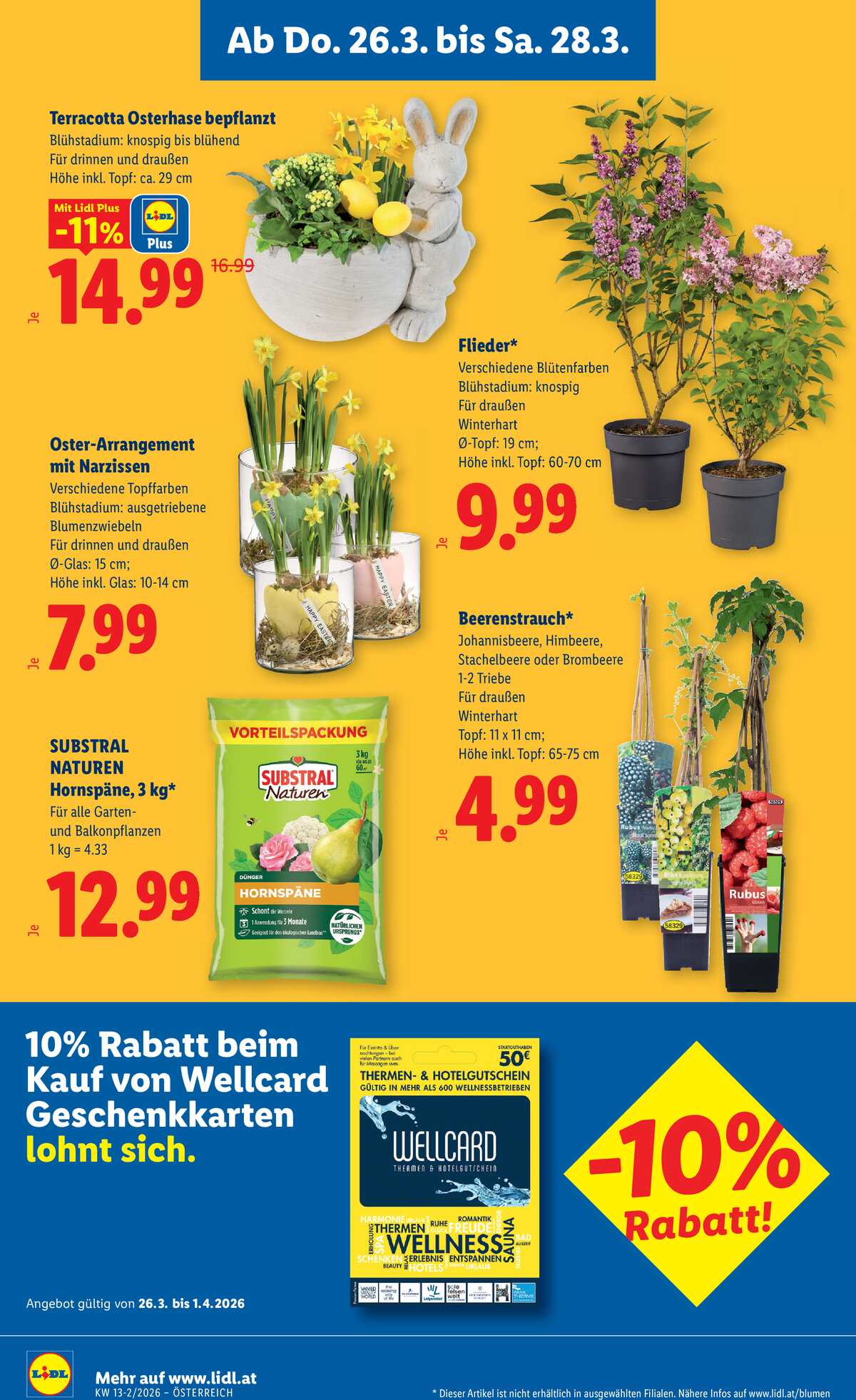 Leták Lidl Rakousko 26.3.-1.4.2026 strana 26