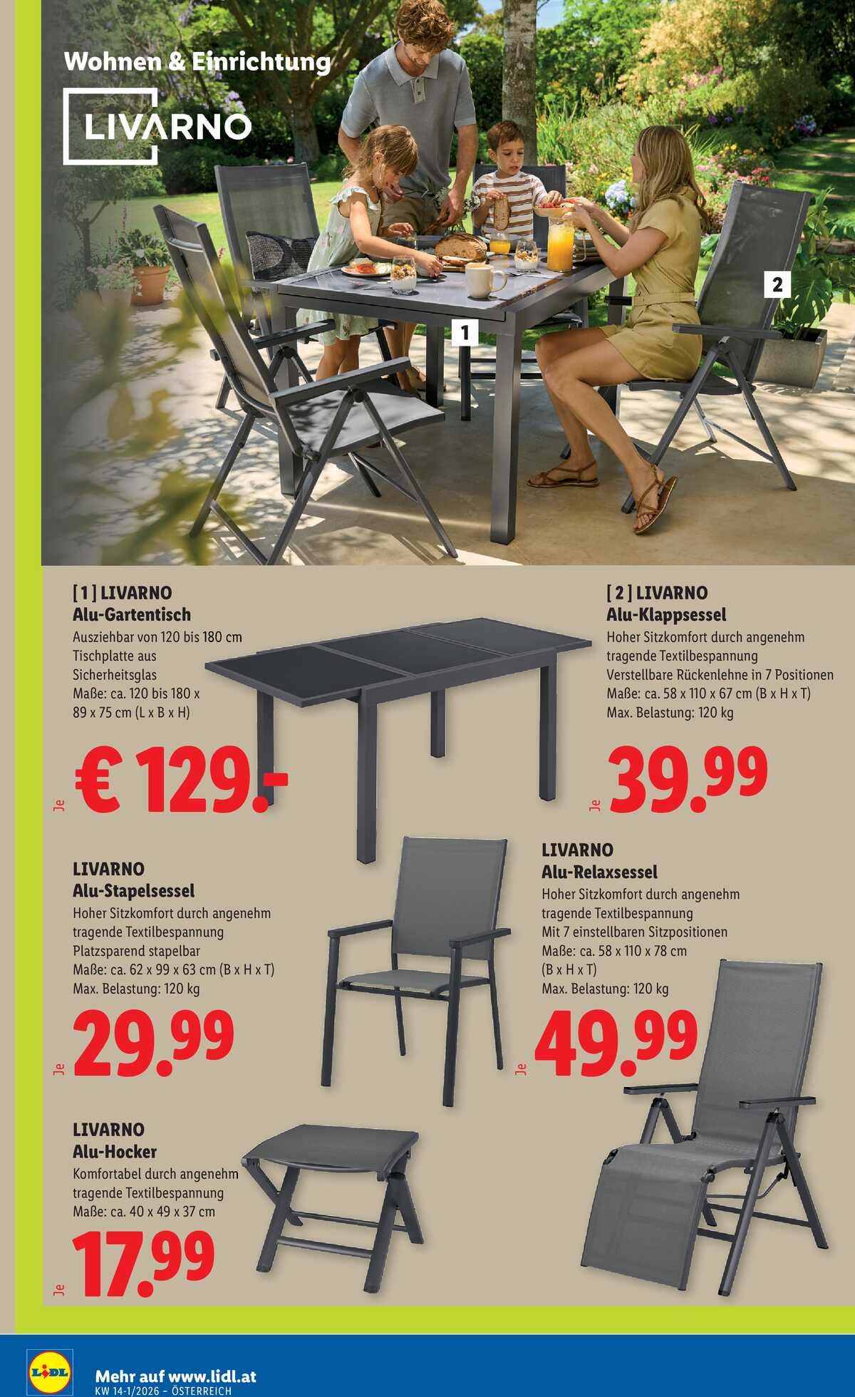 Leták Lidl Rakousko 26.3.-1.4.2026 strana 31