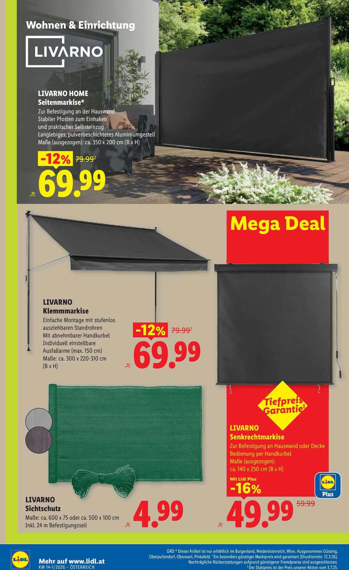 Leták Lidl Rakousko 26.3.-1.4.2026 strana 35