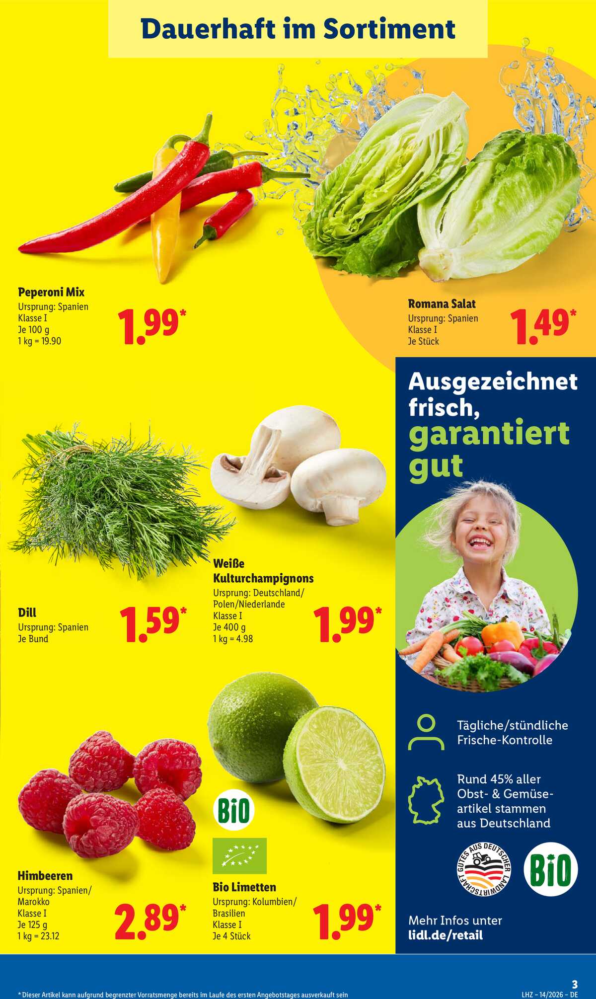 Leták Lidl Německo 30.3.-4.4.2026 strana 9