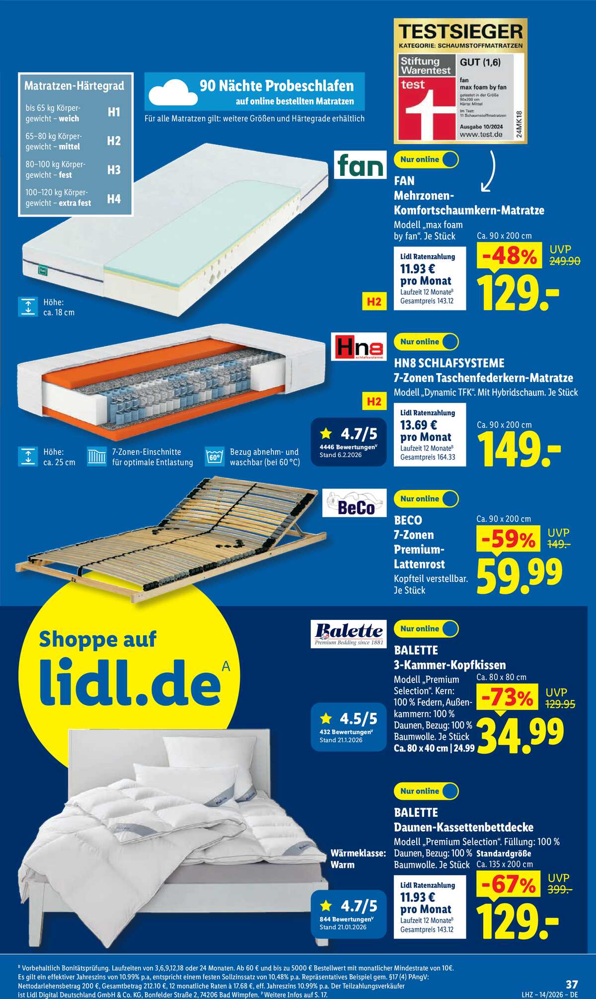 Leták Lidl Německo 30.3.-4.4.2026 strana 13