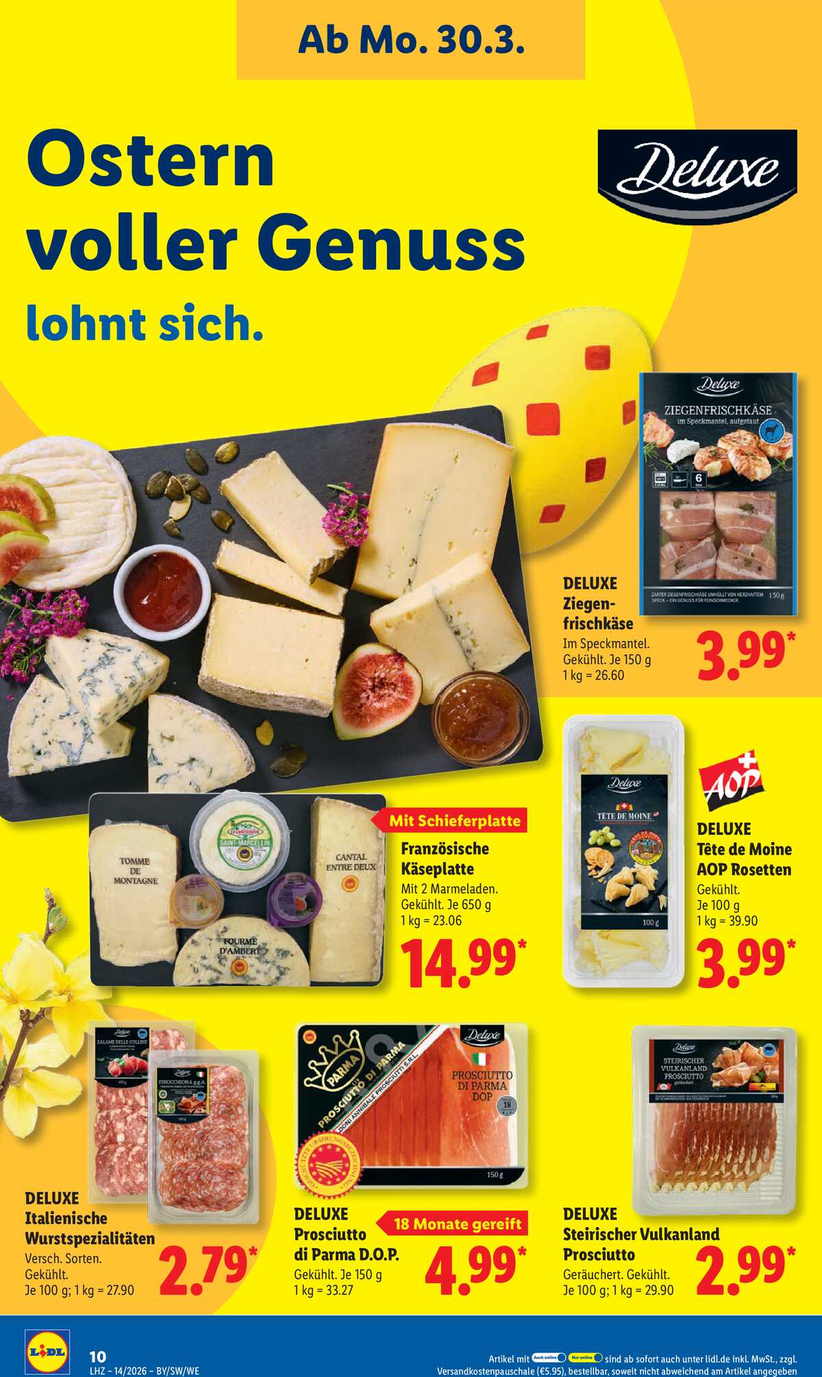 Leták Lidl Německo 30.3.-4.4.2026 strana 22